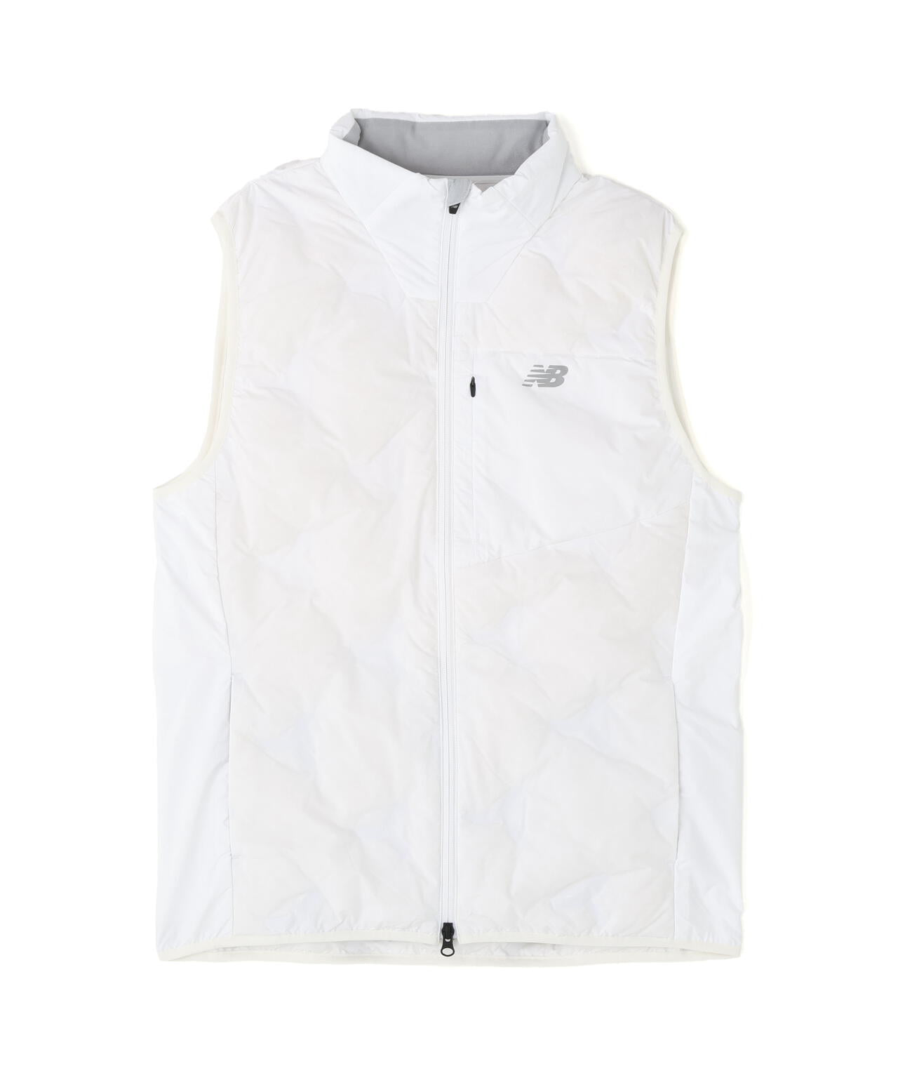 撥水 ストレッチ ライトダウン フルジップ ベスト (MENS) | new