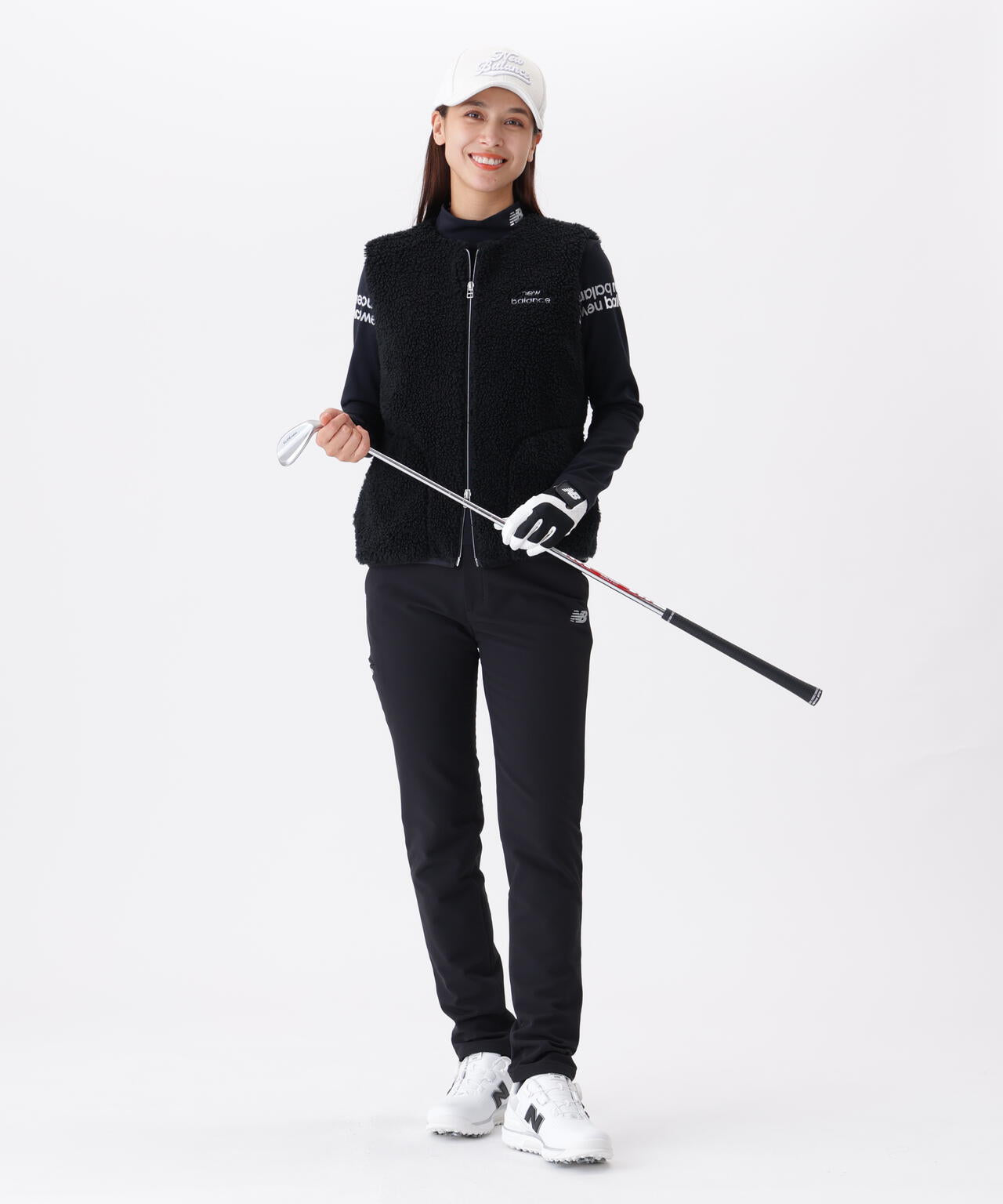 フルジップ ボア ベスト (WOMENS) | new balance golf（ニューバランス