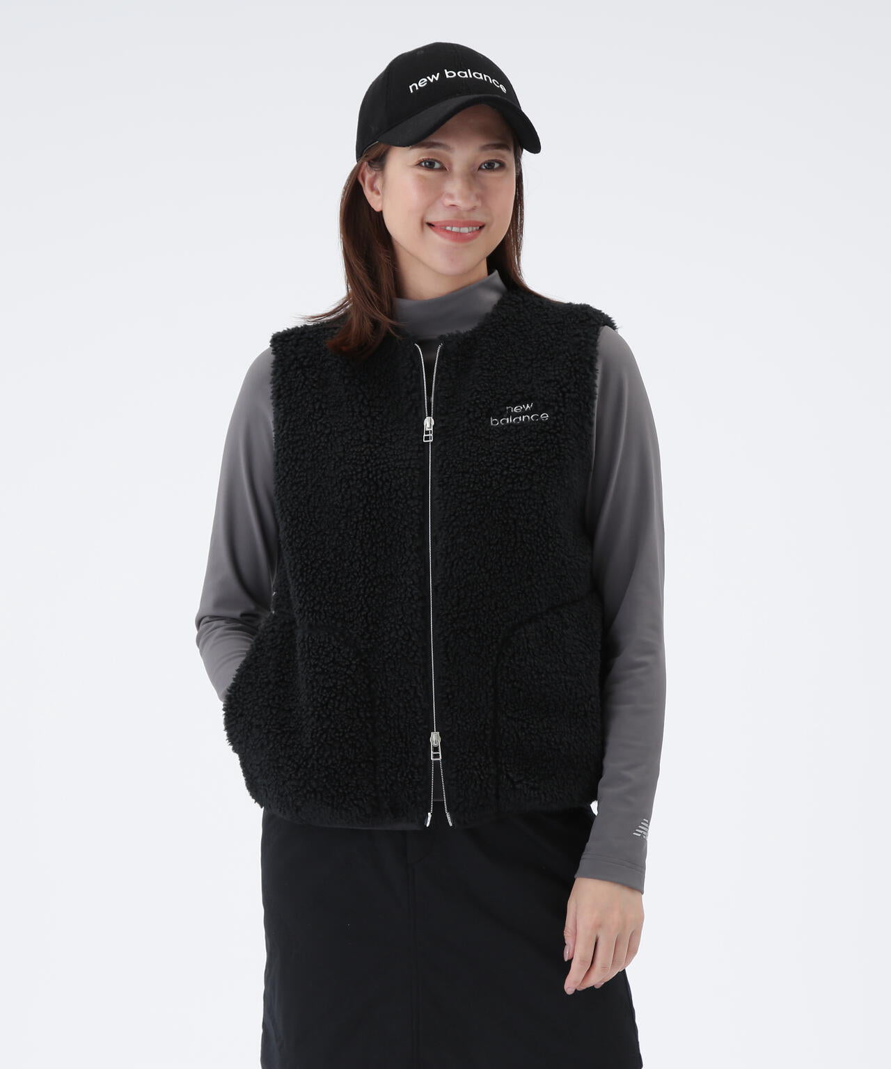 フルジップ ボア ベスト (WOMENS) | new balance golf（ニューバランス