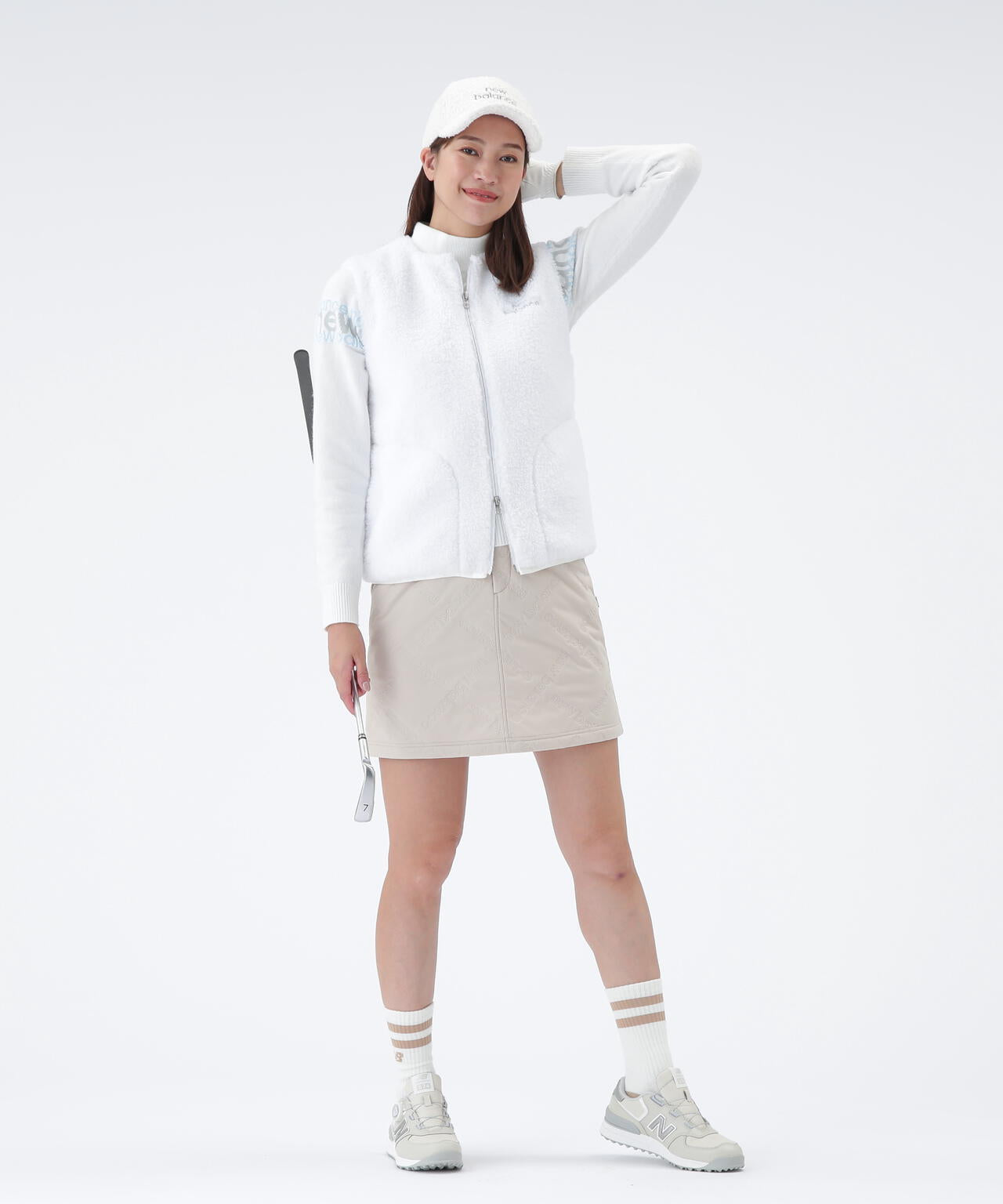 フルジップ ボア ベスト (WOMENS) | new balance golf（ニューバランス