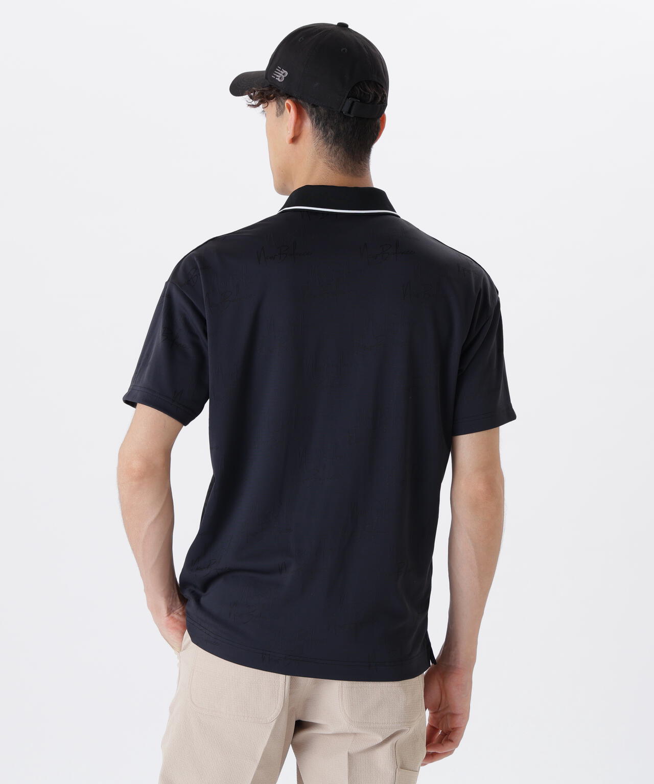 【直営店舗・公式オンライン限定】シグネチャーモノグラム柄 半袖 ポロシャツ (MENS)