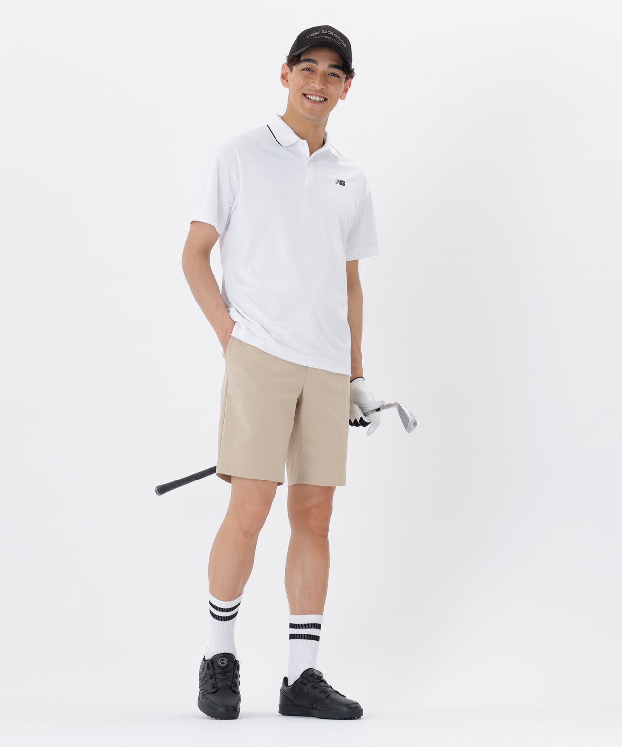 【直営店舗・公式オンライン限定】シグネチャーモノグラム柄 半袖 ポロシャツ (MENS)