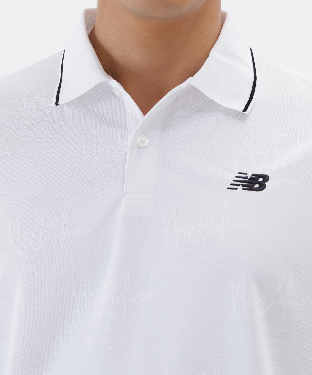 【直営店舗・公式オンライン限定】シグネチャーモノグラム柄 半袖 ポロシャツ (MENS)