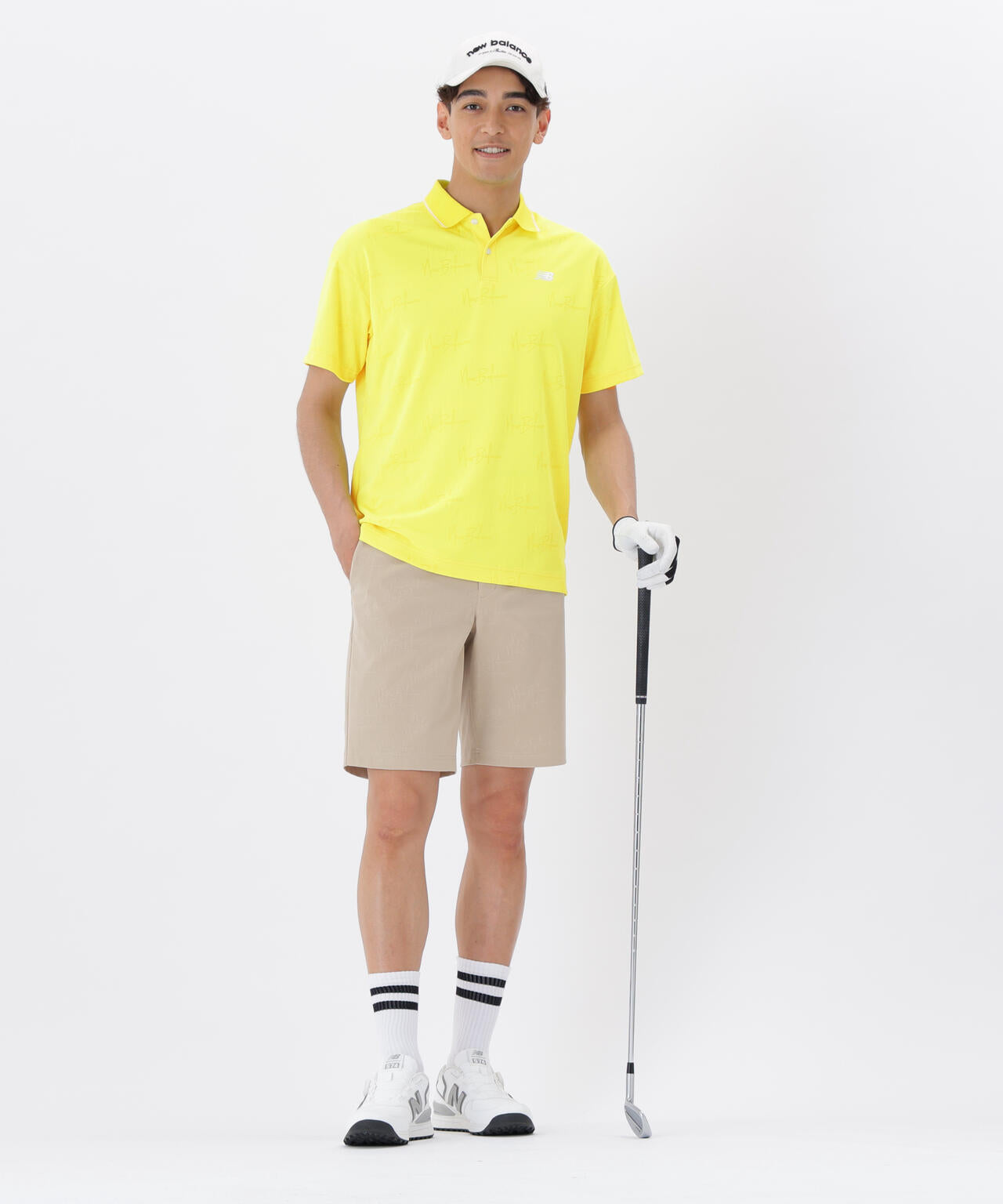 【直営店舗・公式オンライン限定】シグネチャーモノグラム柄 半袖 ポロシャツ (MENS)