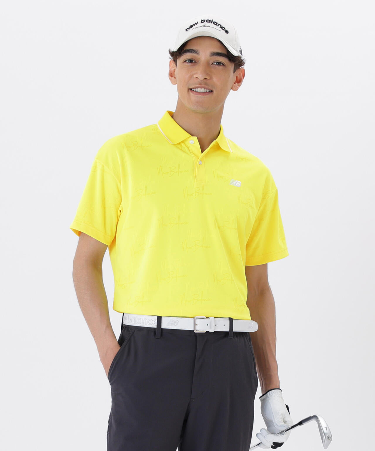 【直営店舗・公式オンライン限定】シグネチャーモノグラム柄 半袖 ポロシャツ (MENS)