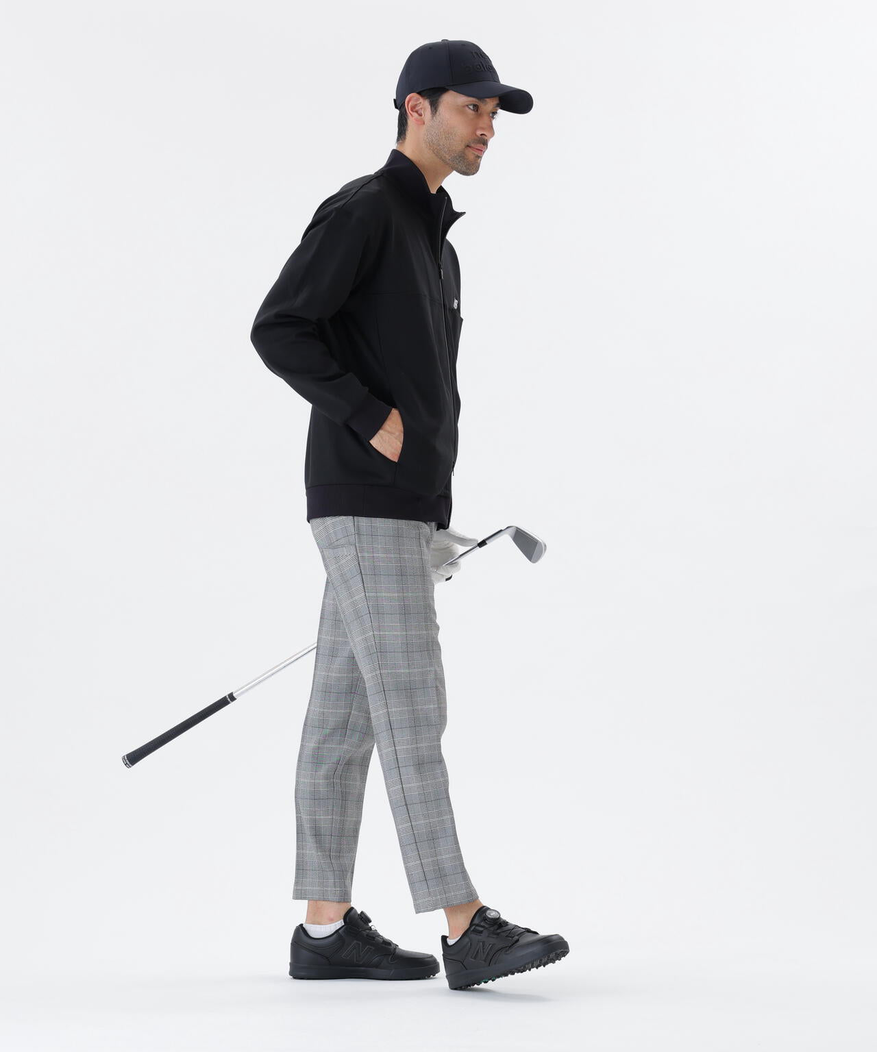 スウェット フルジップ スタンドネック プルオーバー (MENS)