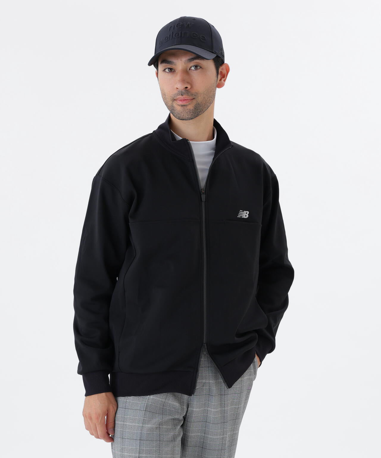 スウェット フルジップ スタンドネック プルオーバー (MENS)