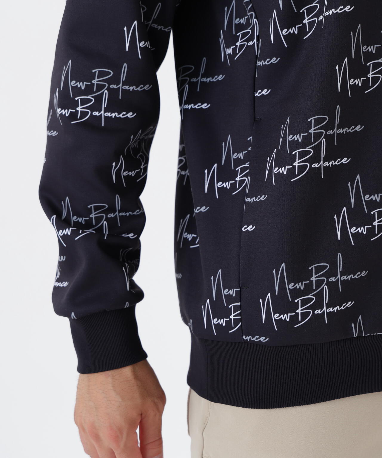 スウェット フルジップ スタンドネック プルオーバー (MENS)