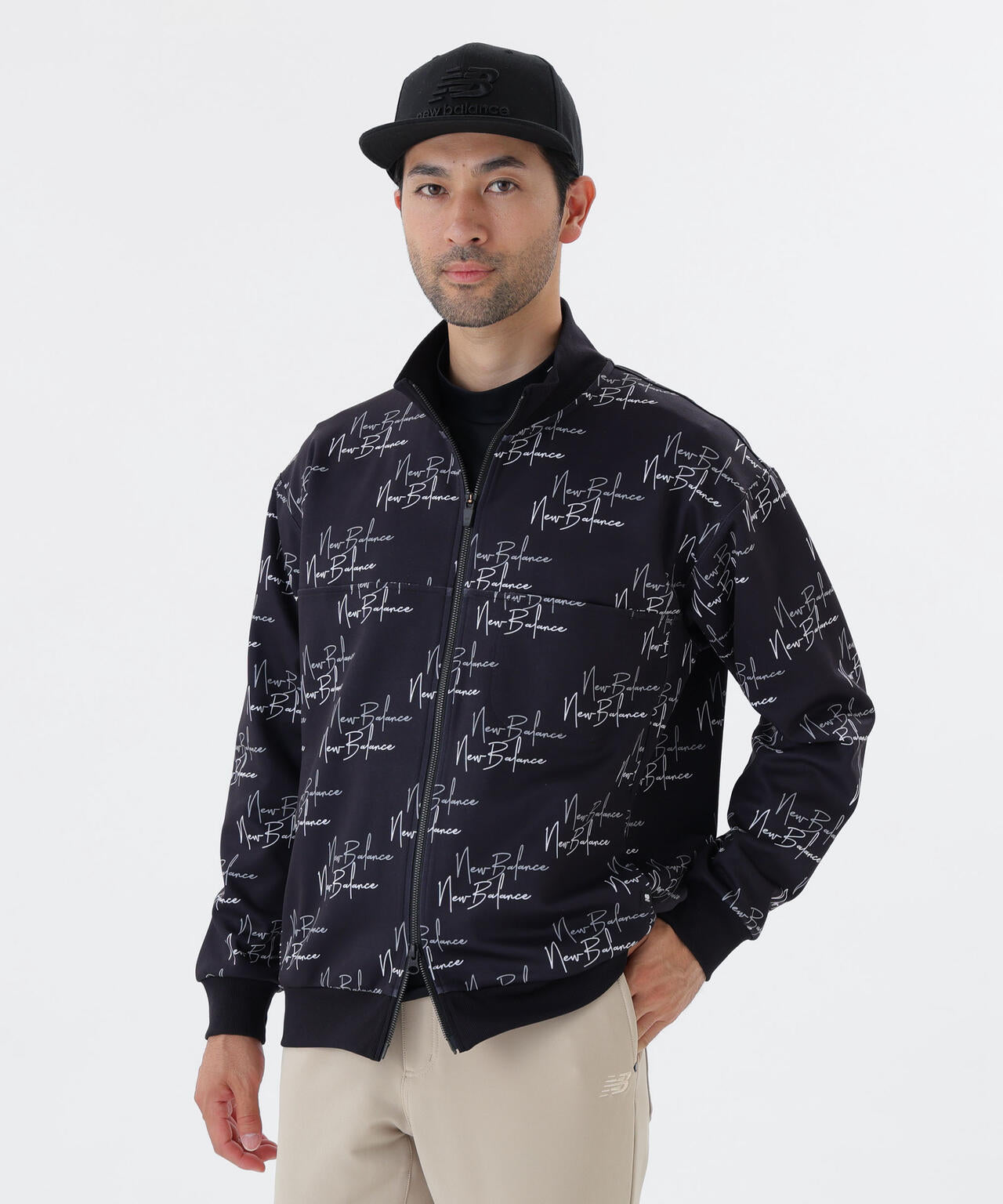 スウェット フルジップ スタンドネック プルオーバー (MENS) | new