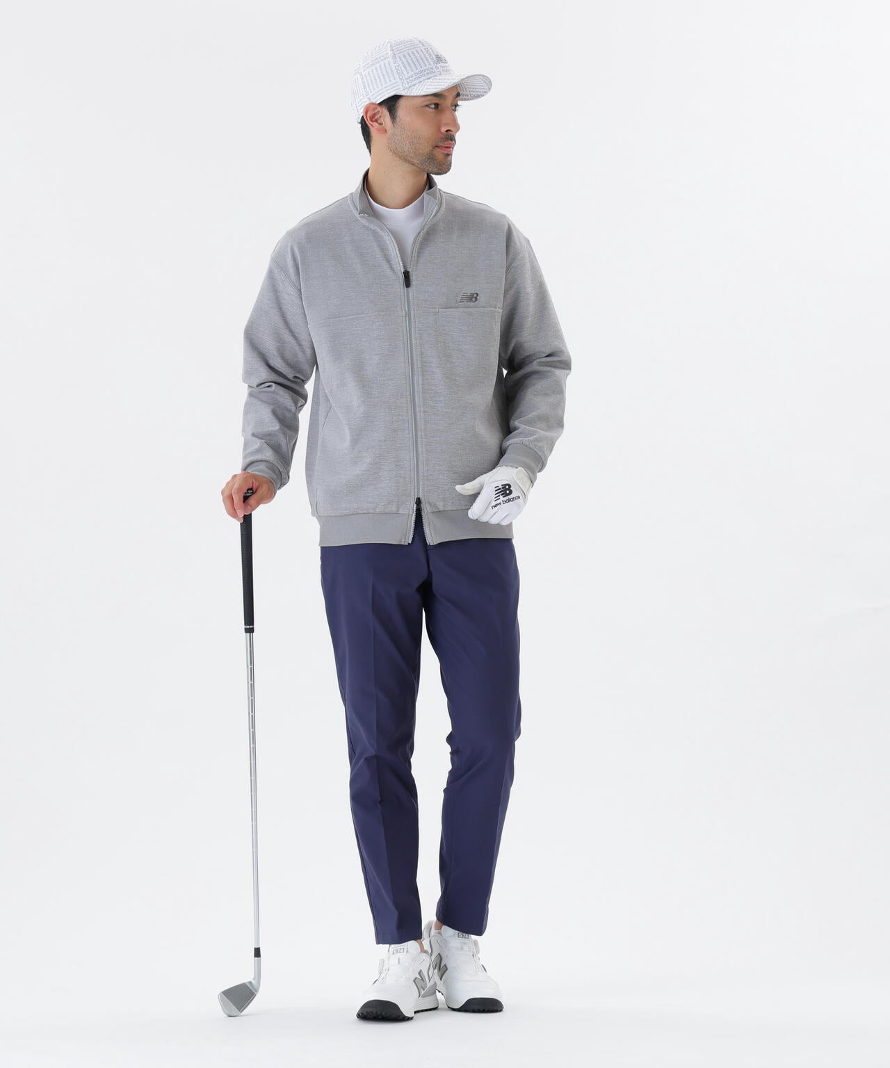 スウェット フルジップ スタンドネック プルオーバー (MENS