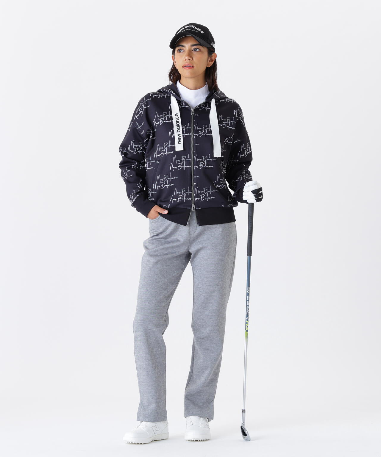 スウェット フルジップ フーディー (WOMENS) | new balance golf