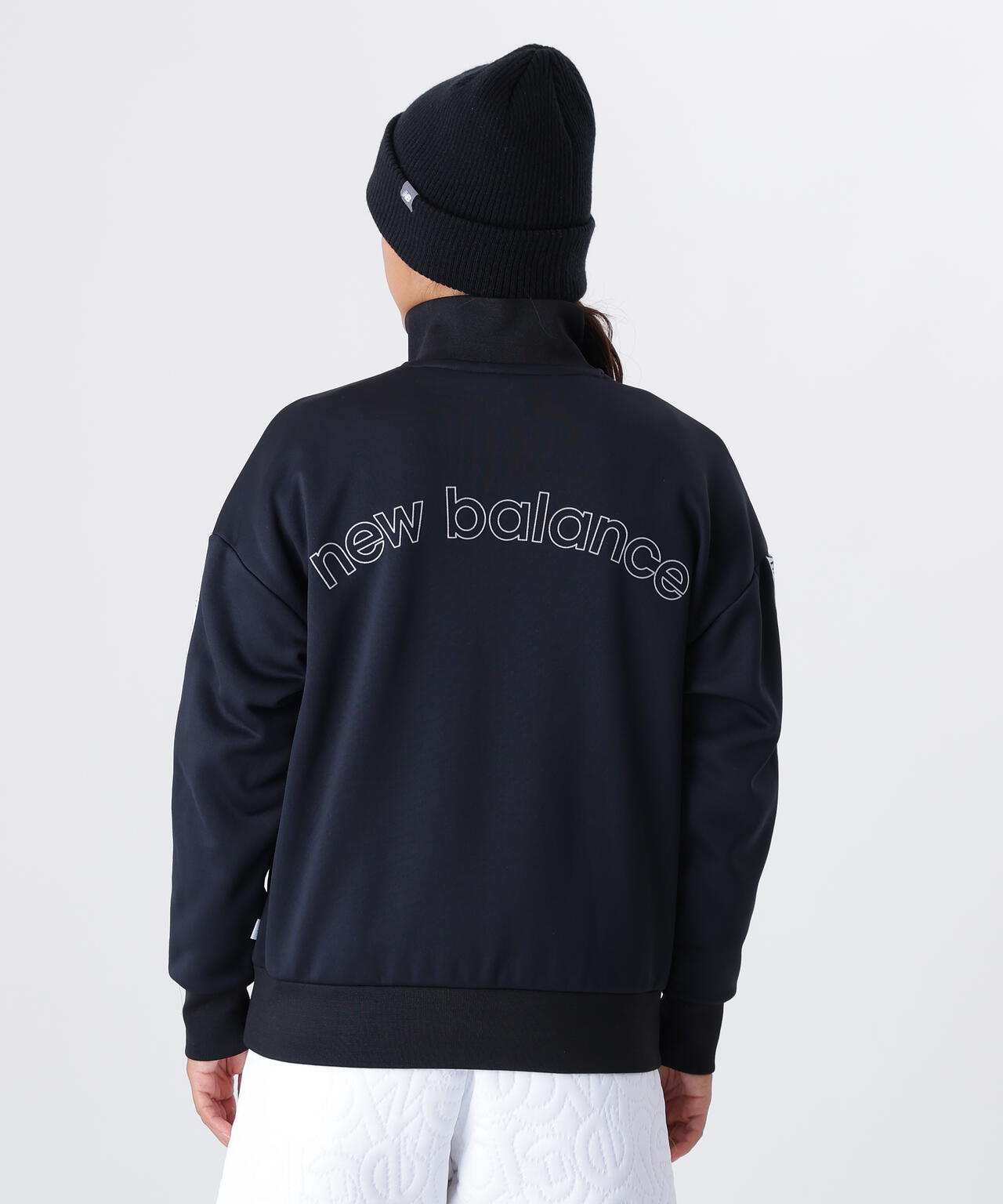 スウェット ハーフジップ プルオーバー (WOMENS)