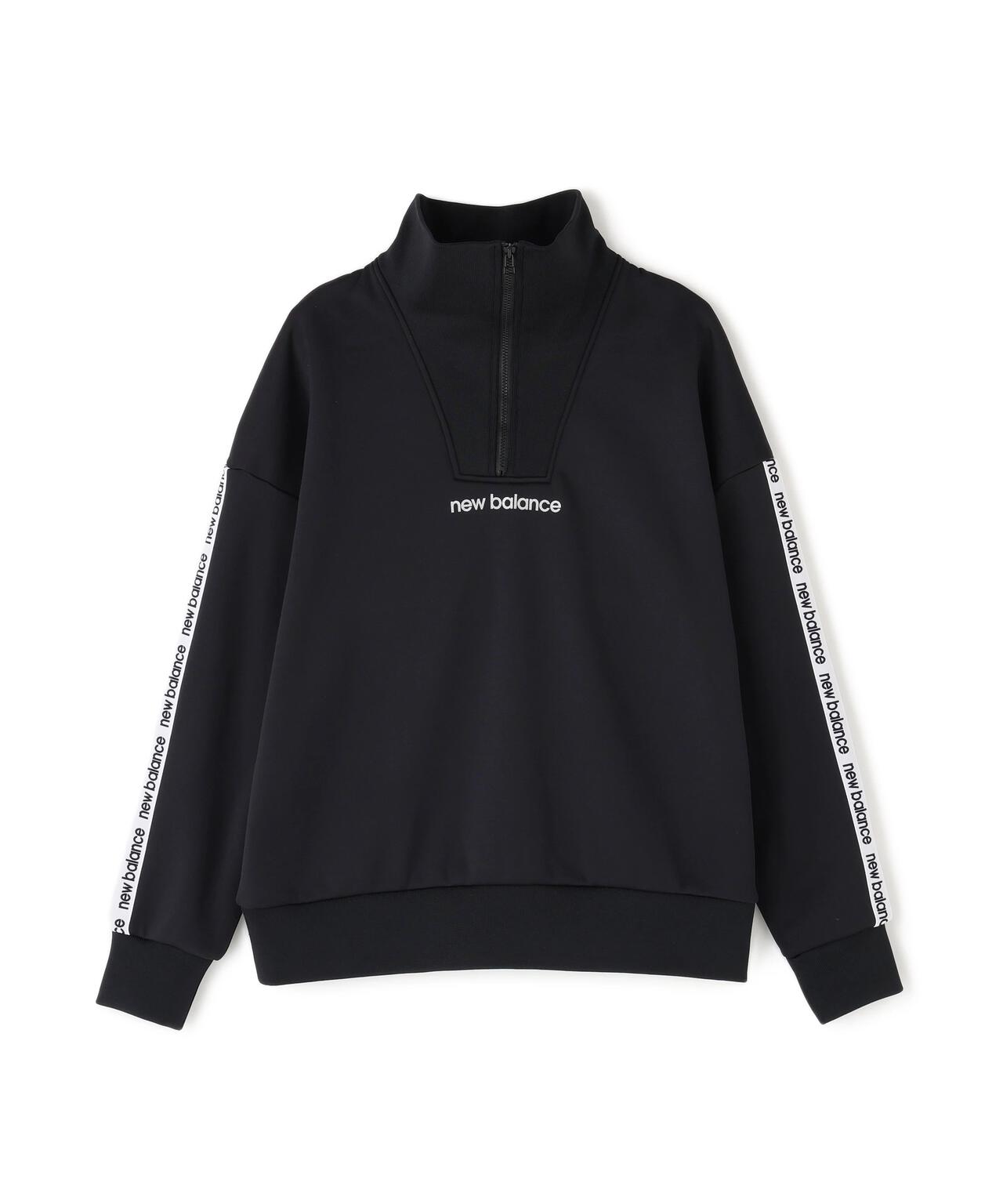 スウェット ハーフジップ プルオーバー (WOMENS)