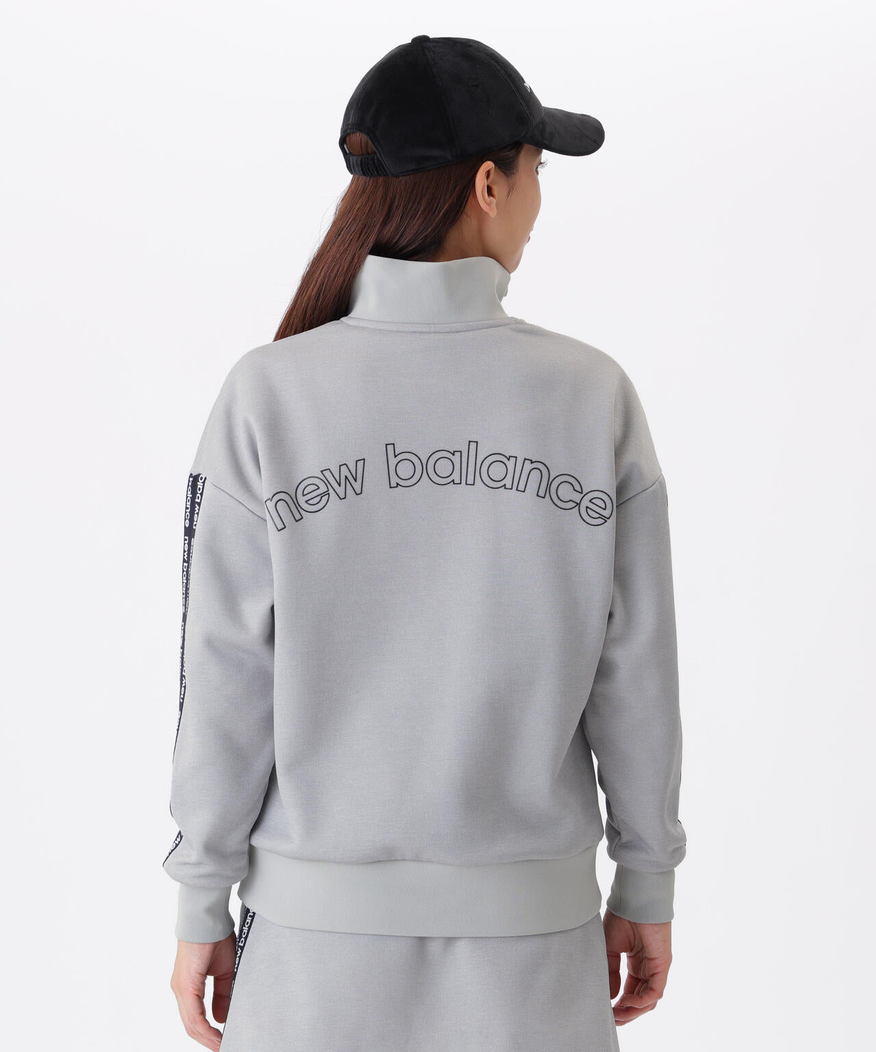 スウェット ハーフジップ プルオーバー (WOMENS)