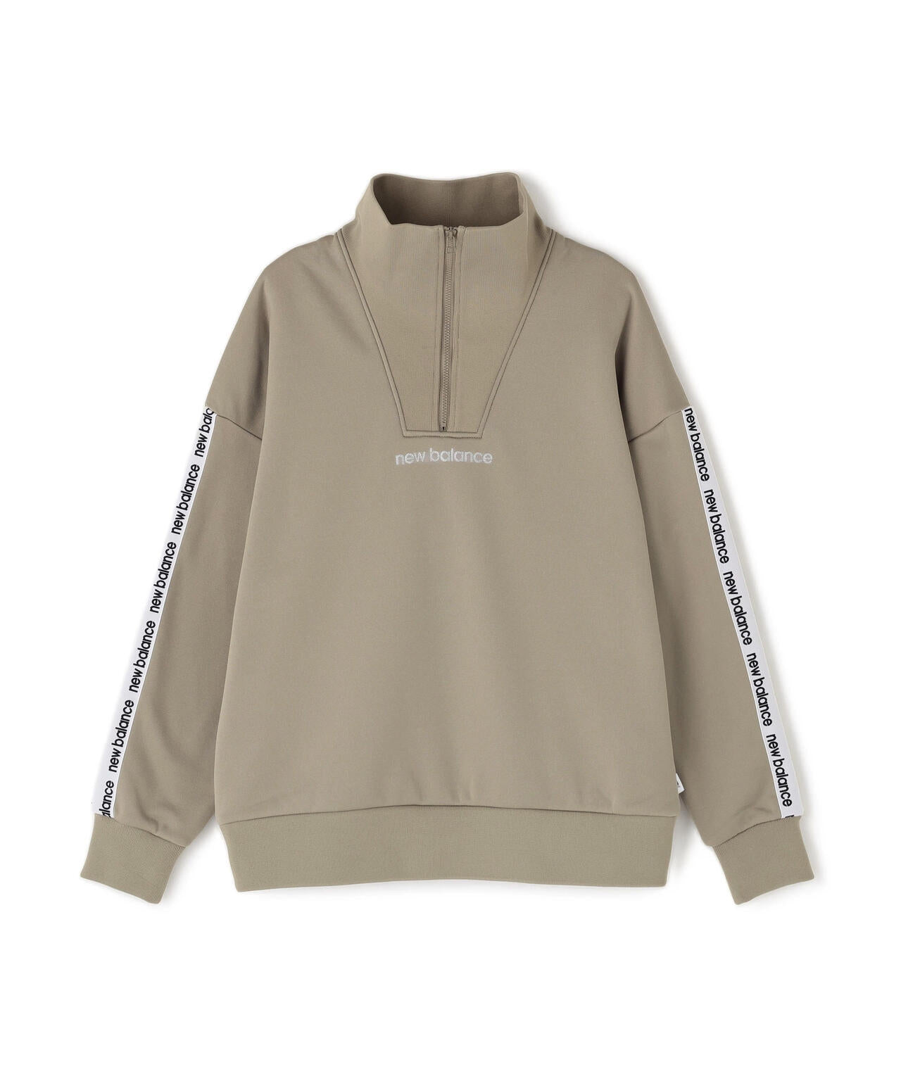 スウェット ハーフジップ プルオーバー (WOMENS)