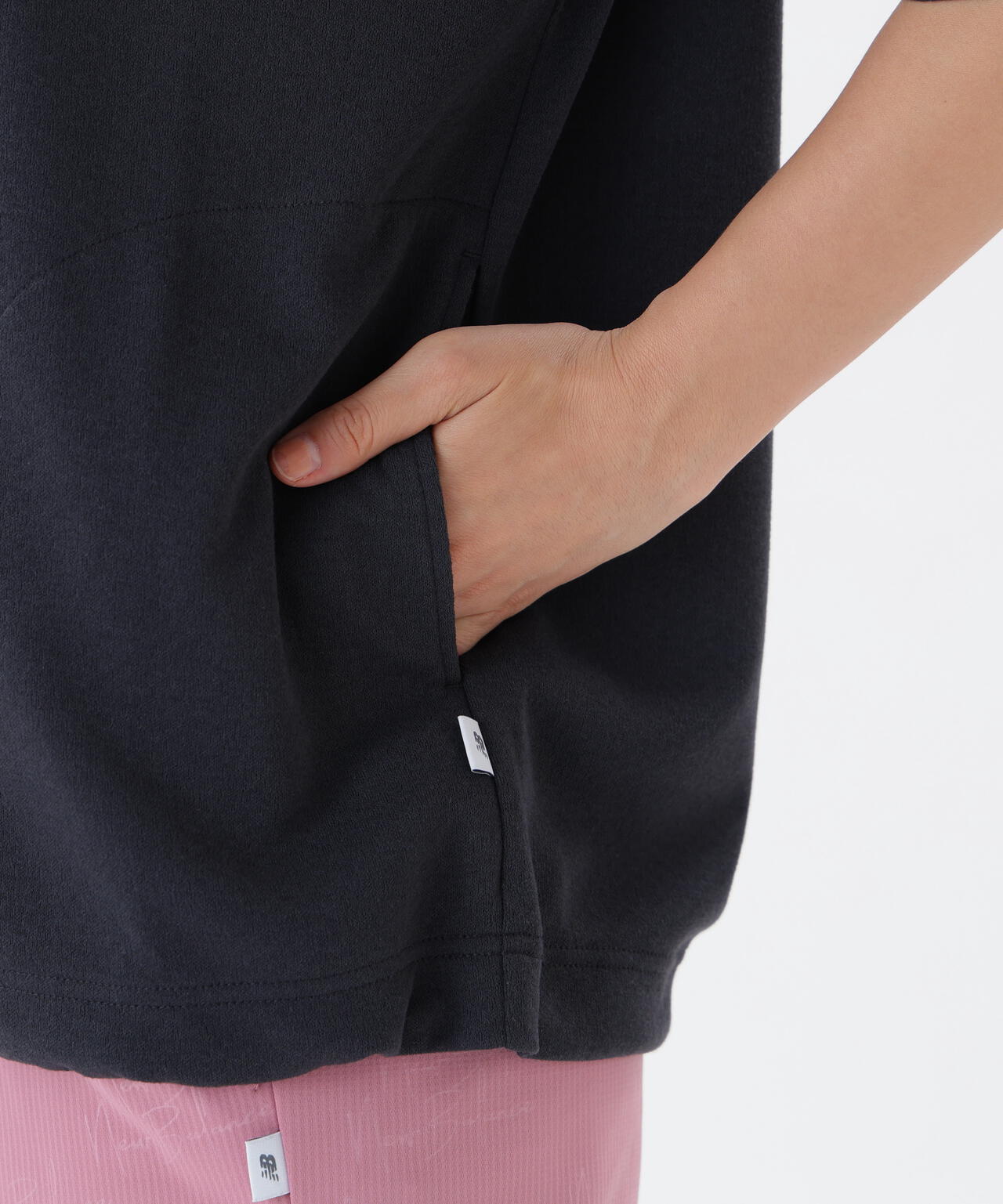 【直営店舗・公式オンライン限定】半袖 スウェット ハーフジップ プルオーバー (WOMENS)