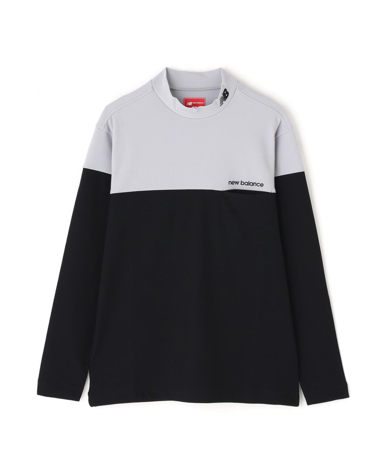 UV ストレッチ 長袖 モックネック プルオーバー (MENS)