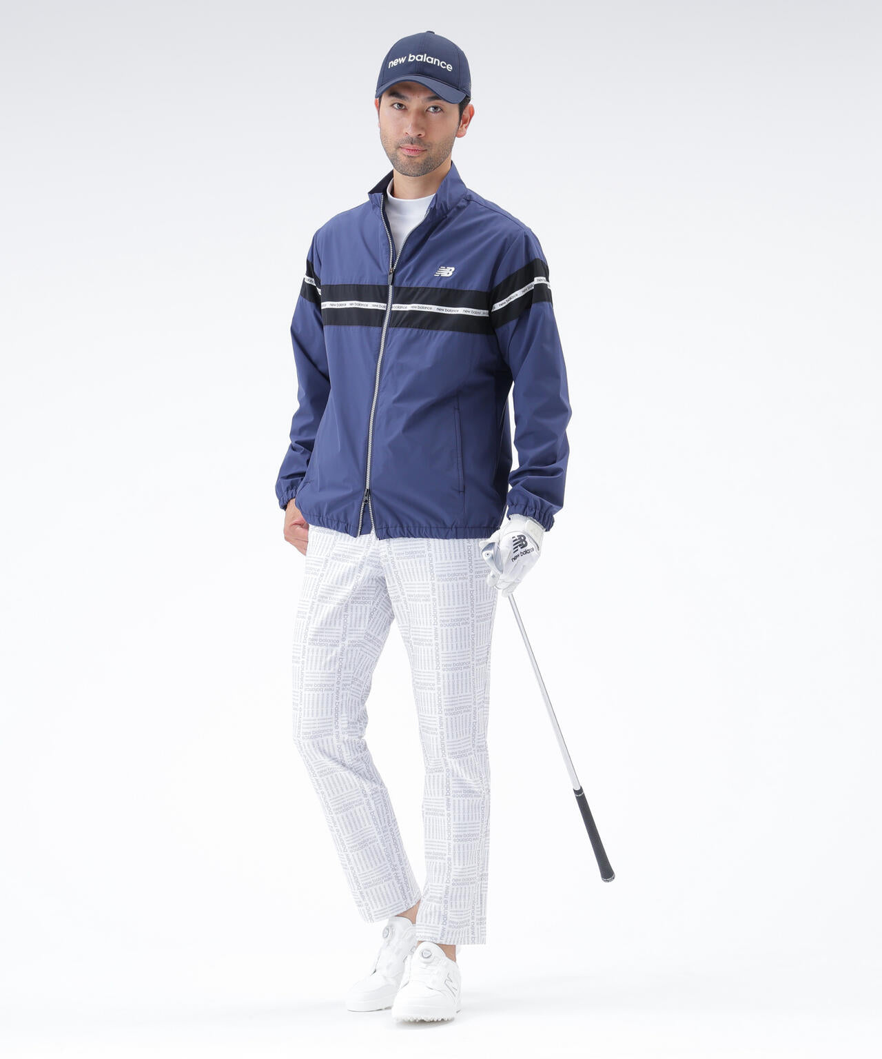 UV ストレッチ 長袖 モックネック プルオーバー (MENS)