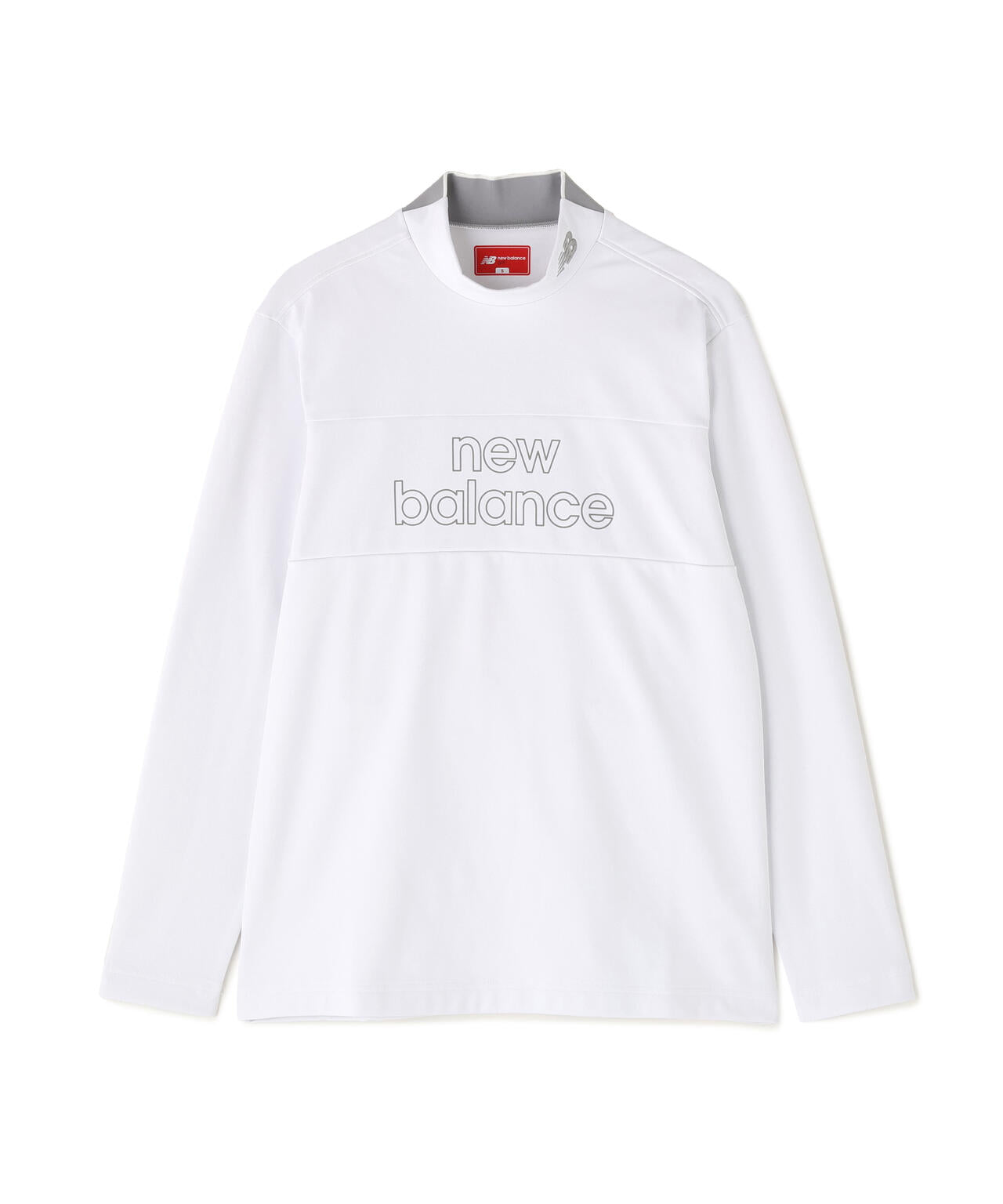 光吸収発熱 長袖 モックネック プルオーバー (MENS)