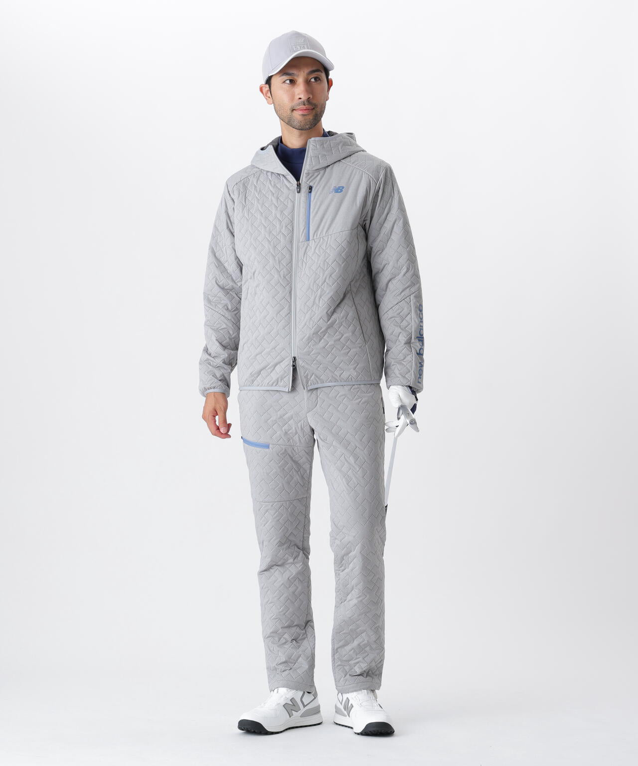 光吸収発熱 長袖 モックネック プルオーバー (MENS)