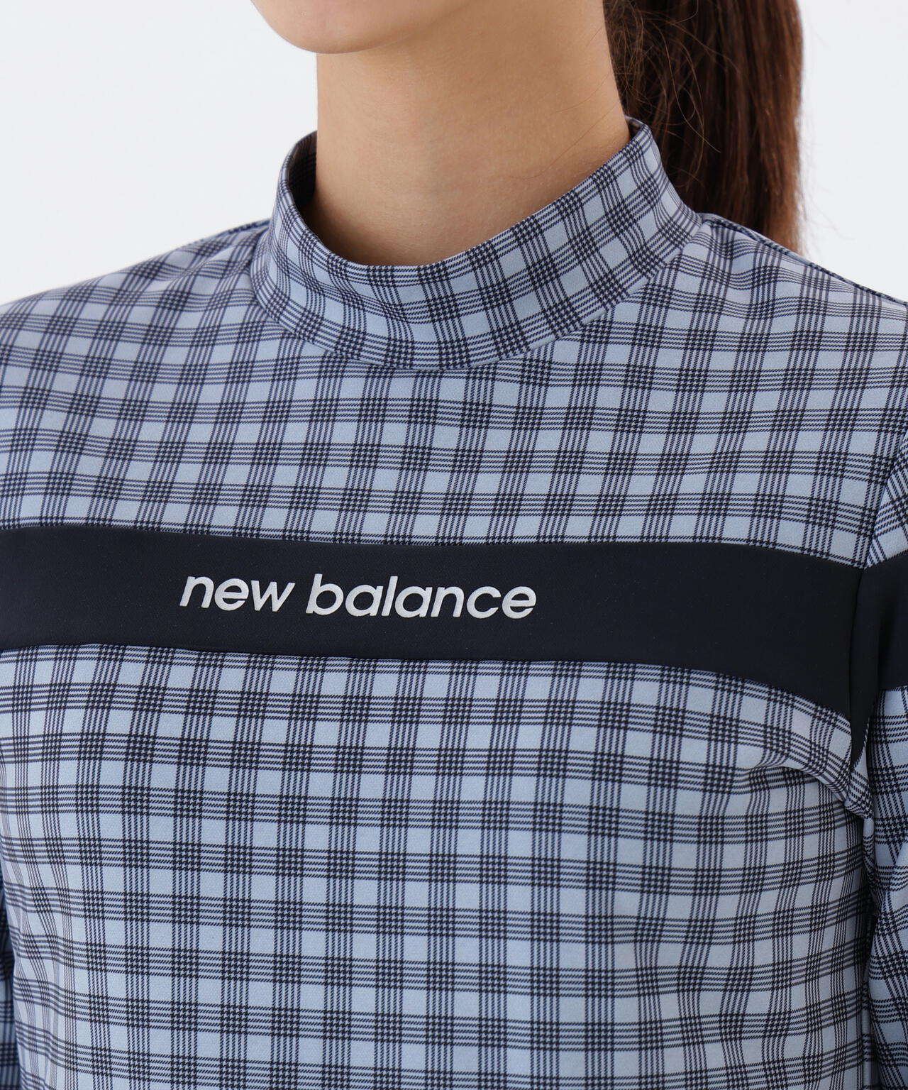 UV ストレッチ 長袖 モックネック プルオーバー (WOMENS)