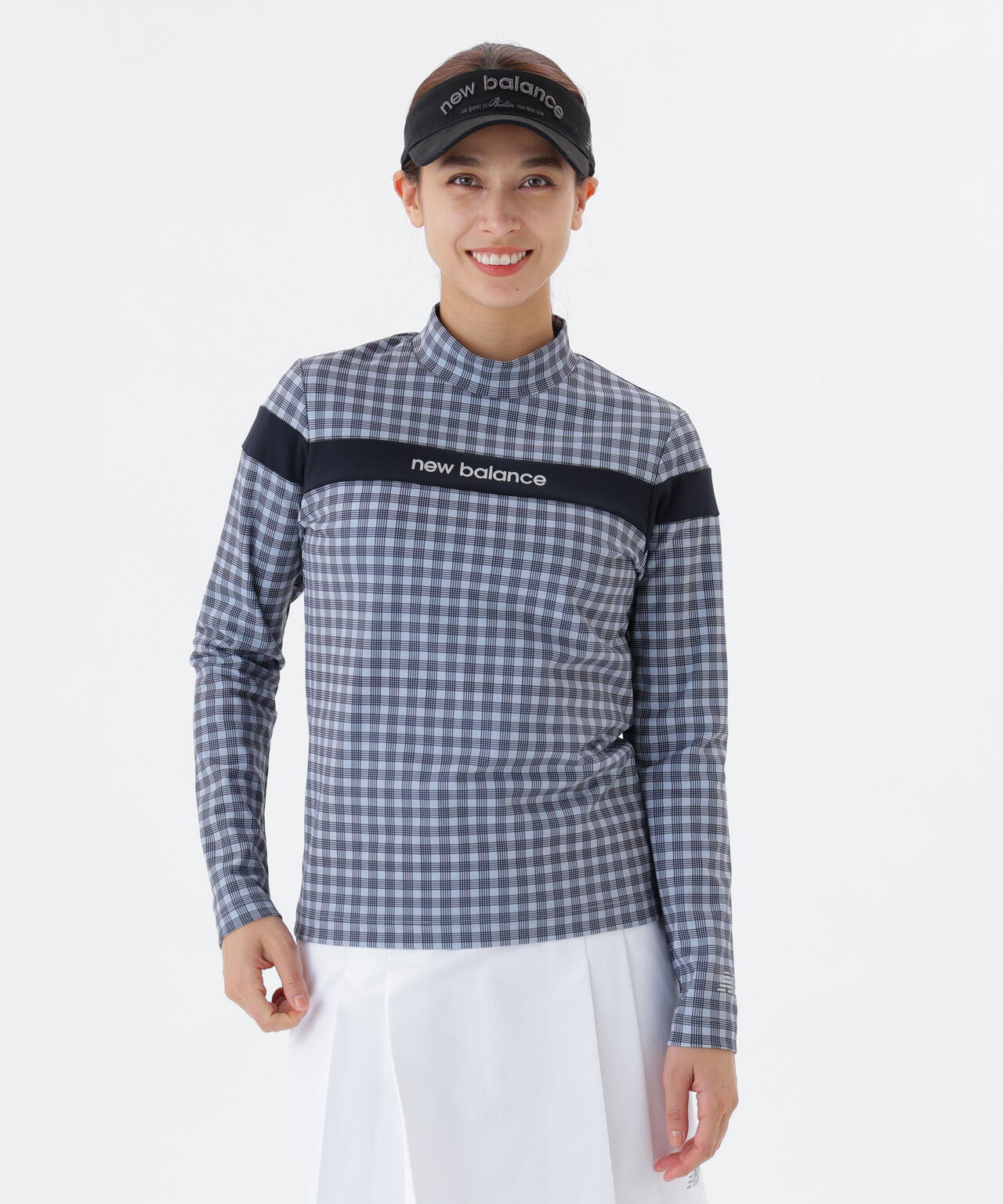 UV ストレッチ 長袖 モックネック プルオーバー (WOMENS) | new