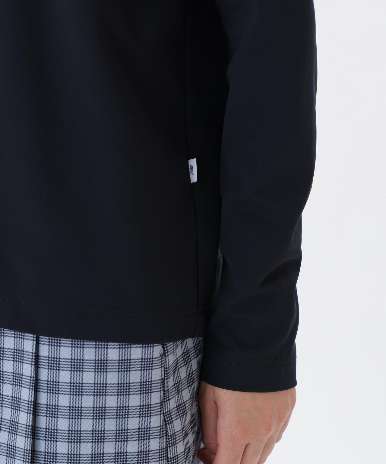 長袖 モックネック プルオーバー (WOMENS)