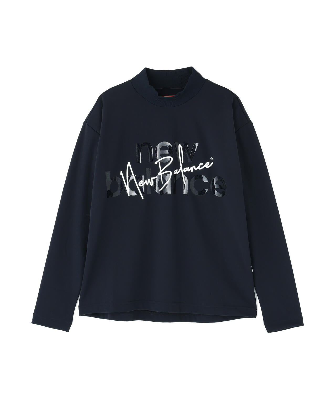 長袖 モックネック プルオーバー (WOMENS)