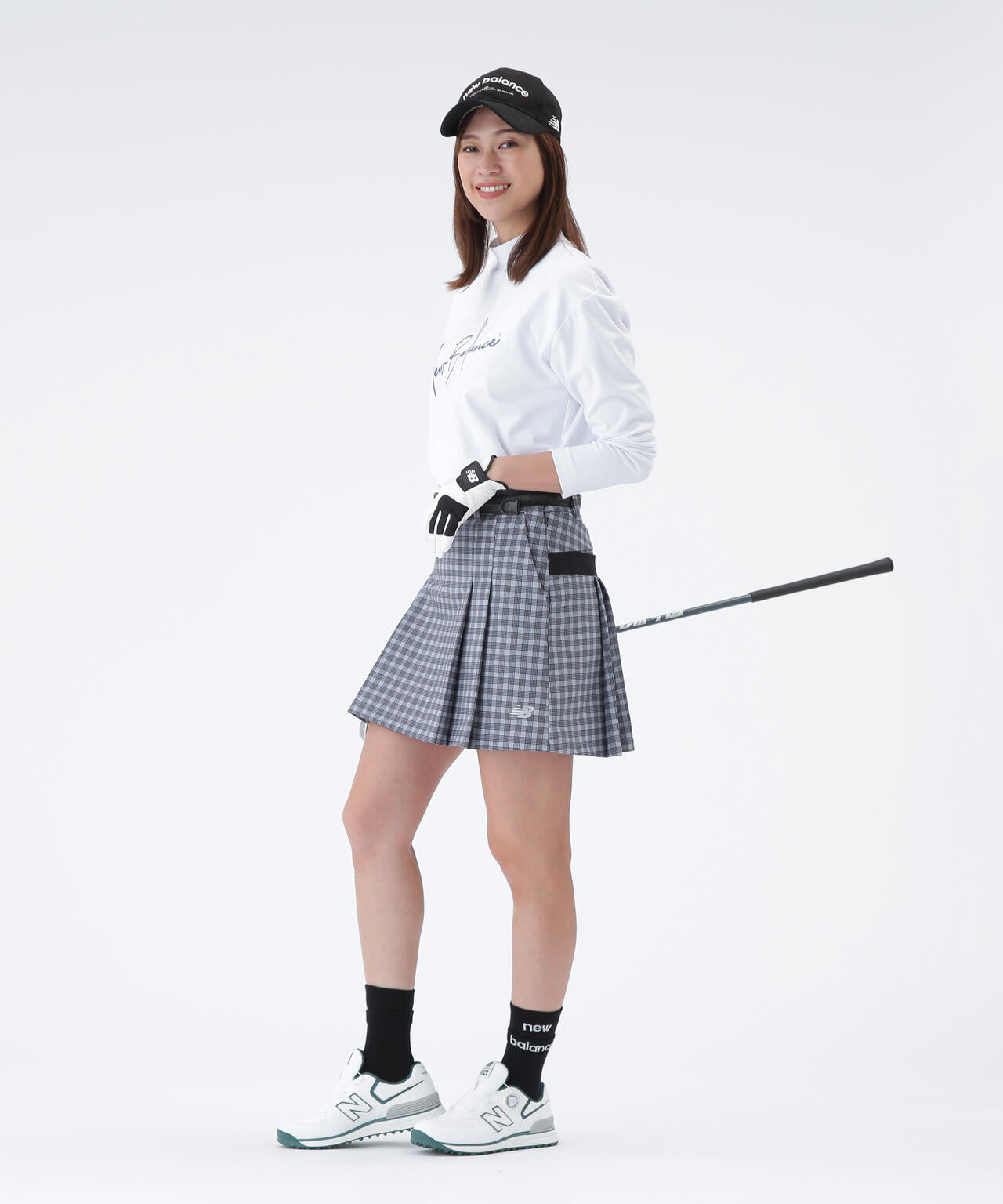 長袖 モックネック プルオーバー (WOMENS) | new balance golf
