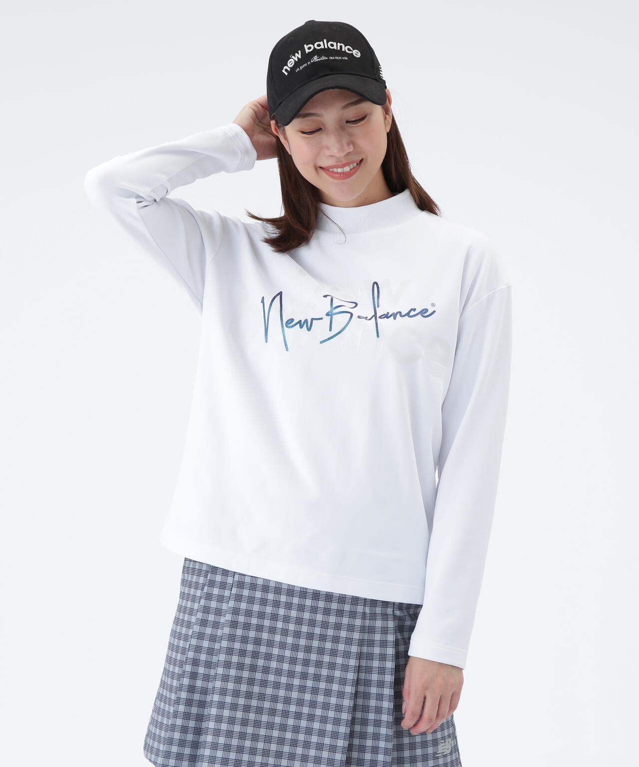 長袖 モックネック プルオーバー (WOMENS) | new balance golf