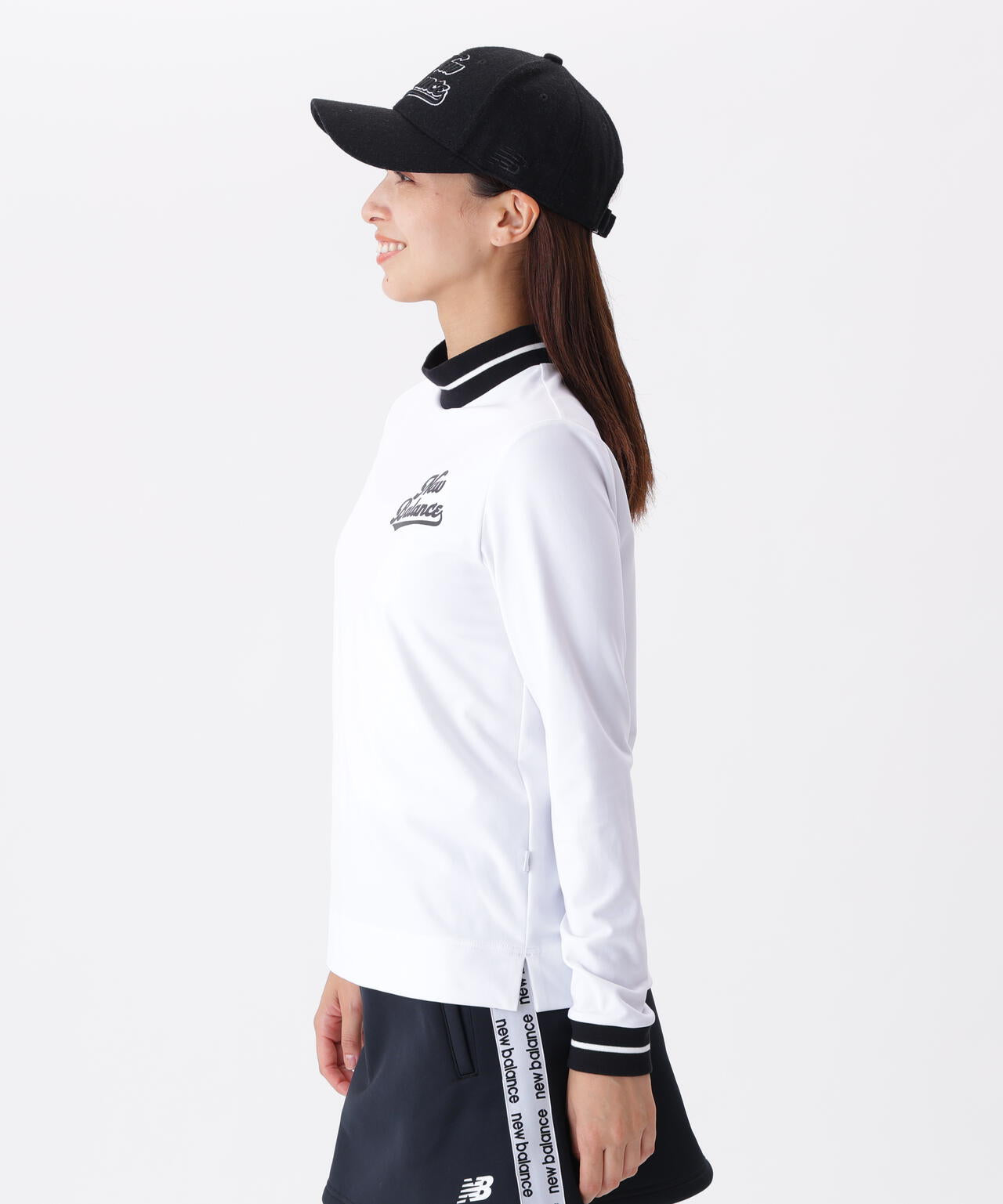 長袖 モックネック プルオーバー (WOMENS) | new balance golf