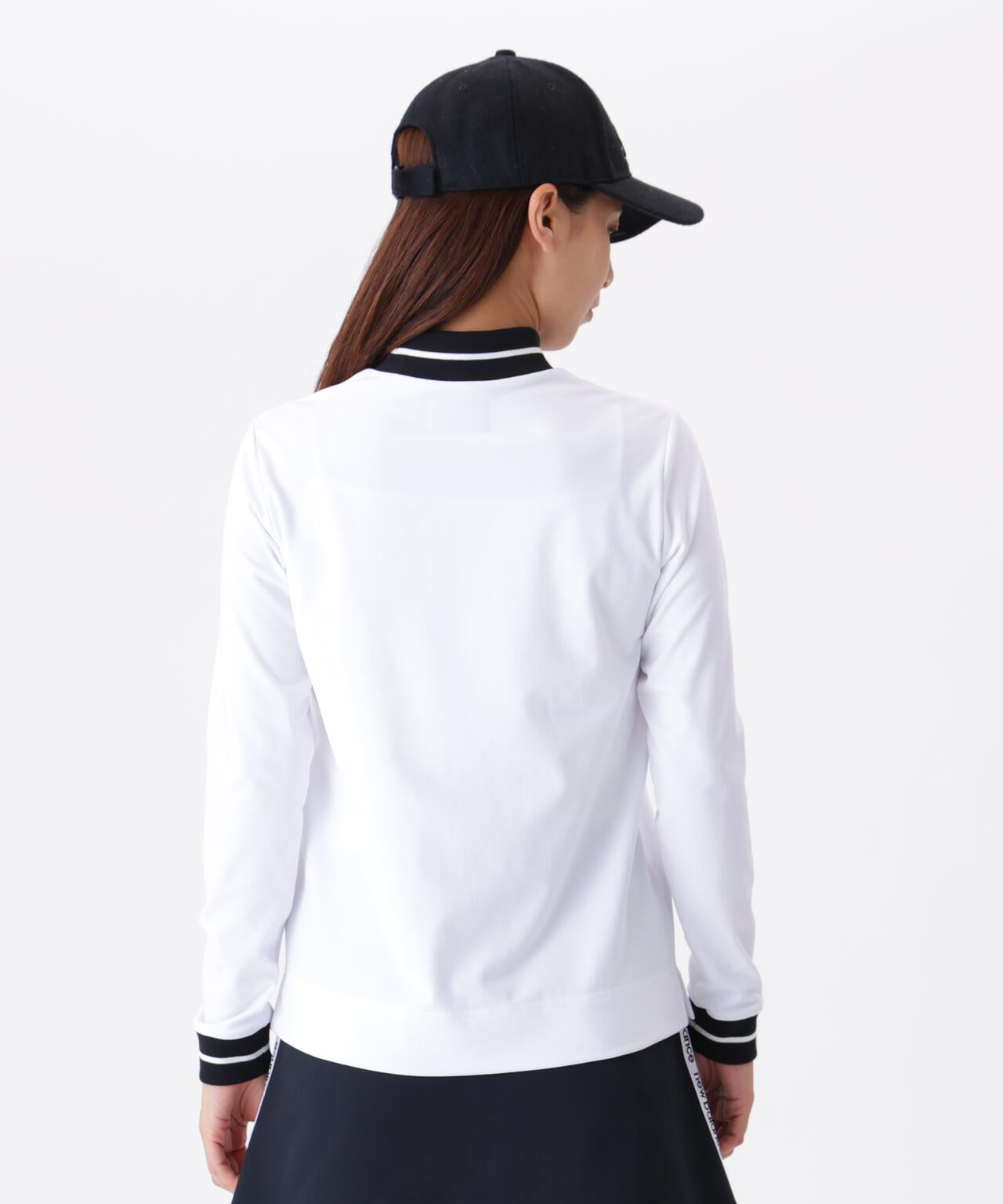 長袖 モックネック プルオーバー (WOMENS)