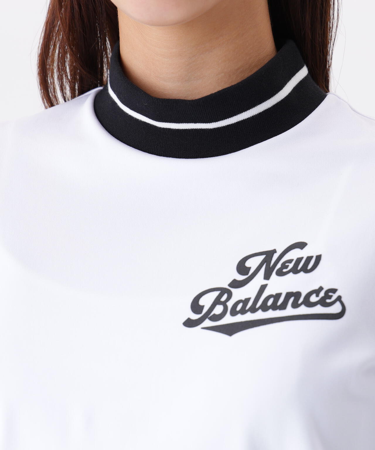 長袖 モックネック プルオーバー (WOMENS)