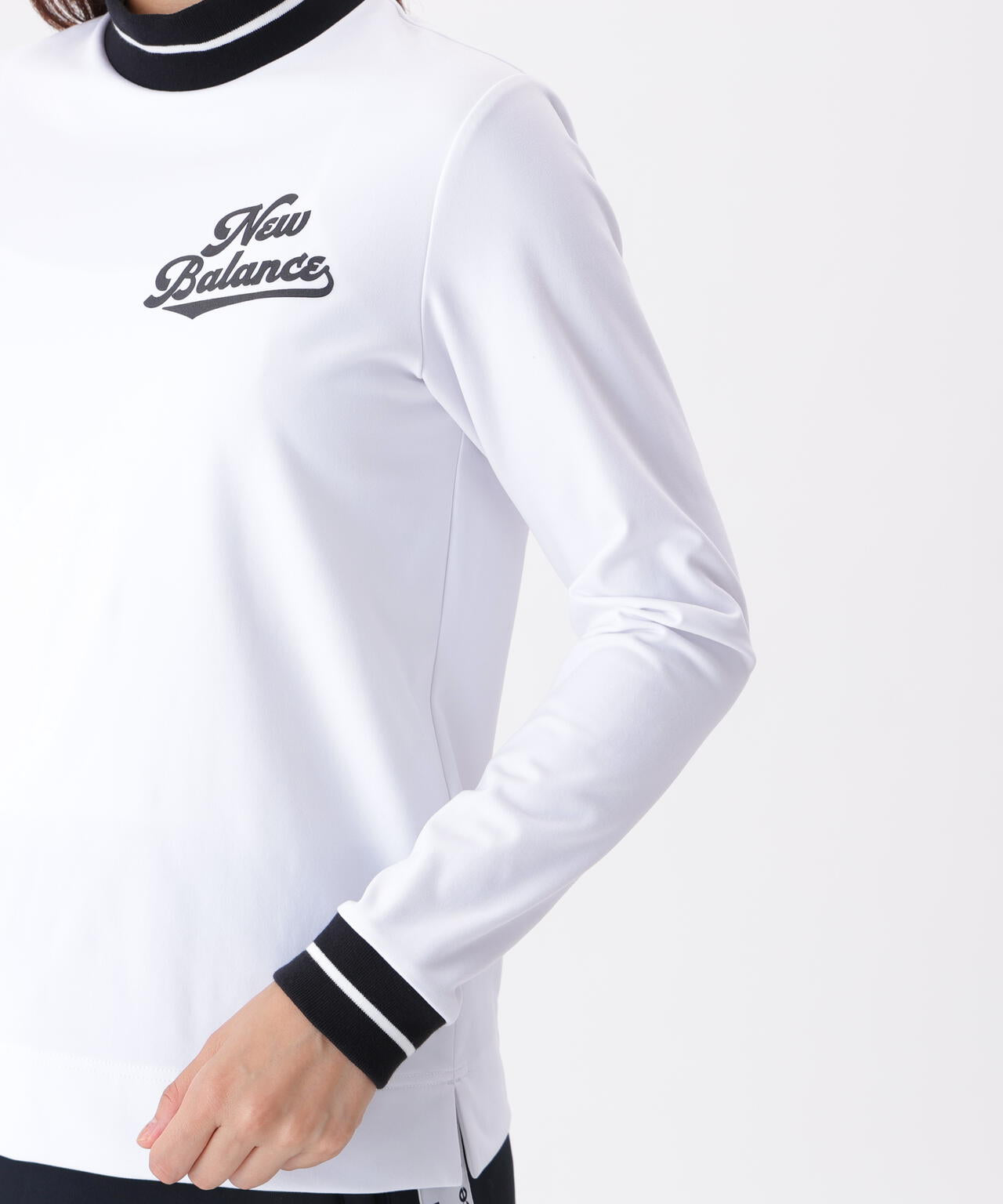 新品New Balanceタグ付き長袖モックネック プルオーバー 長袖 モックネック プルオーバー (WOMENS) | new balance golf