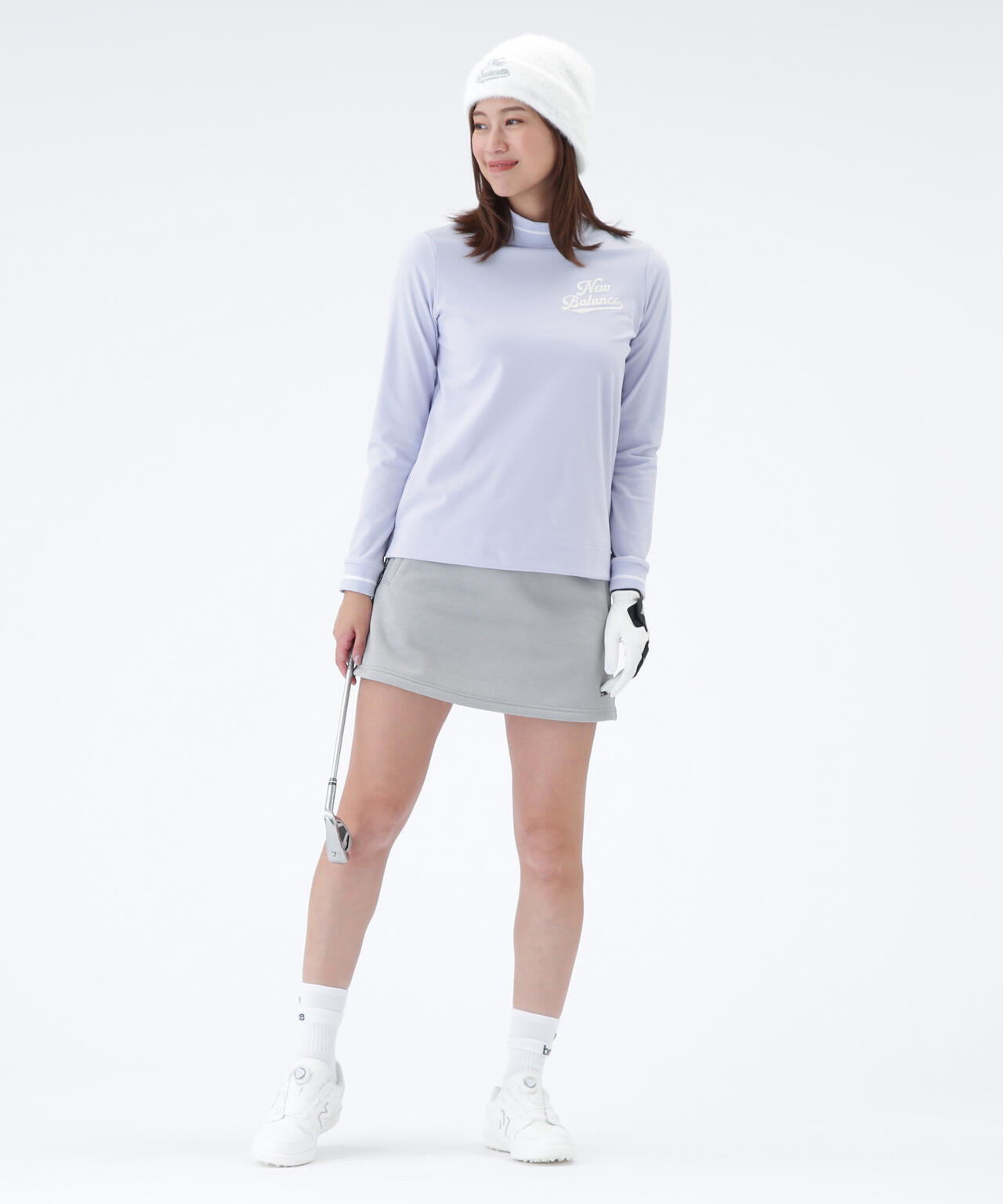 長袖 モックネック プルオーバー (WOMENS) | new balance golf