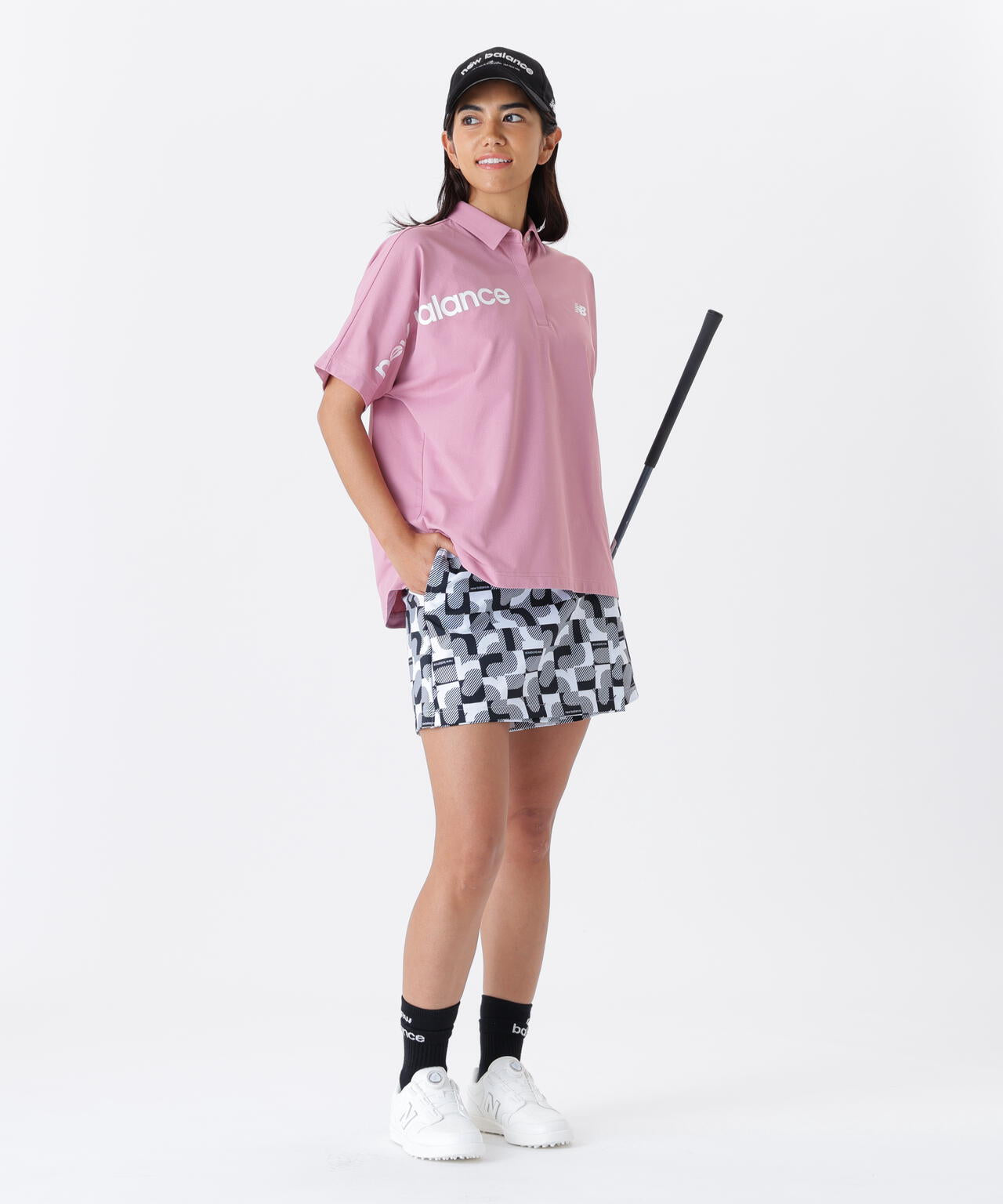 UV ハーフスリーブ カラーシャツ (WOMENS)