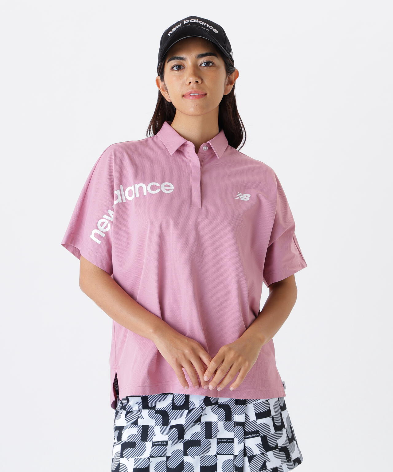 UV ハーフスリーブ カラーシャツ (WOMENS)