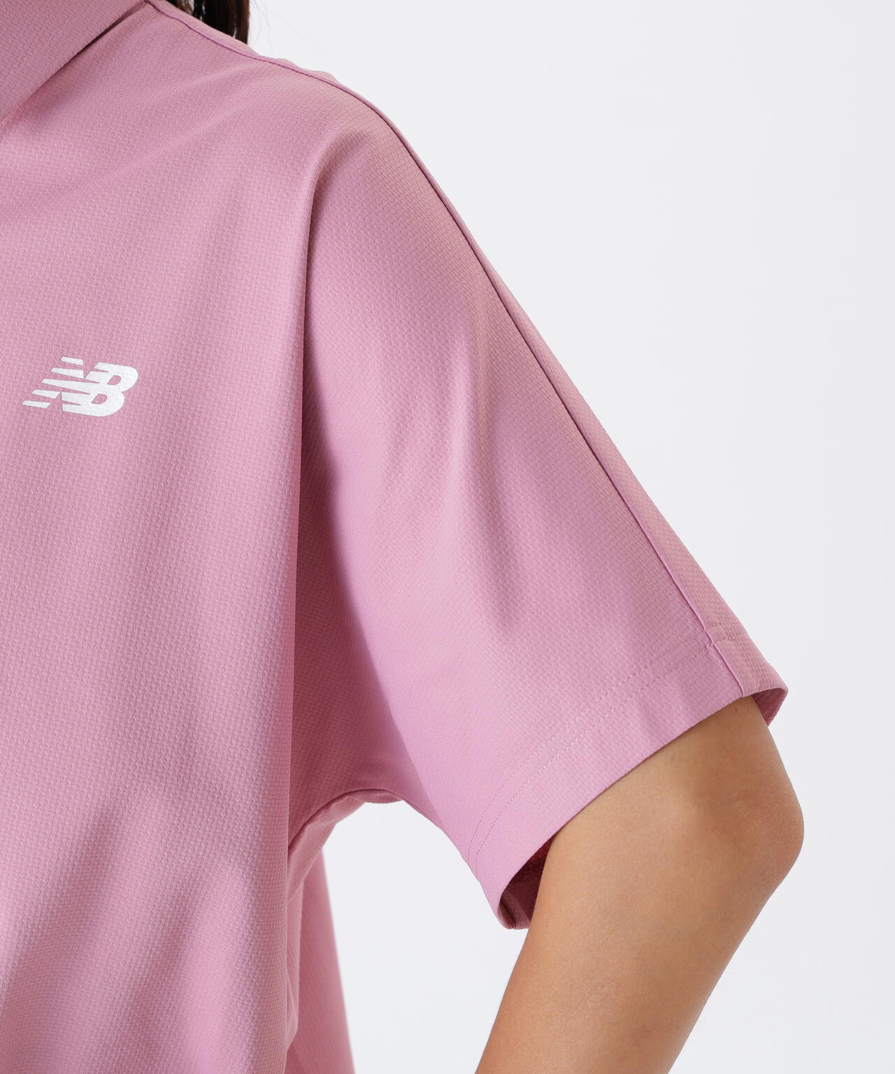 UV ハーフスリーブ カラーシャツ (WOMENS)