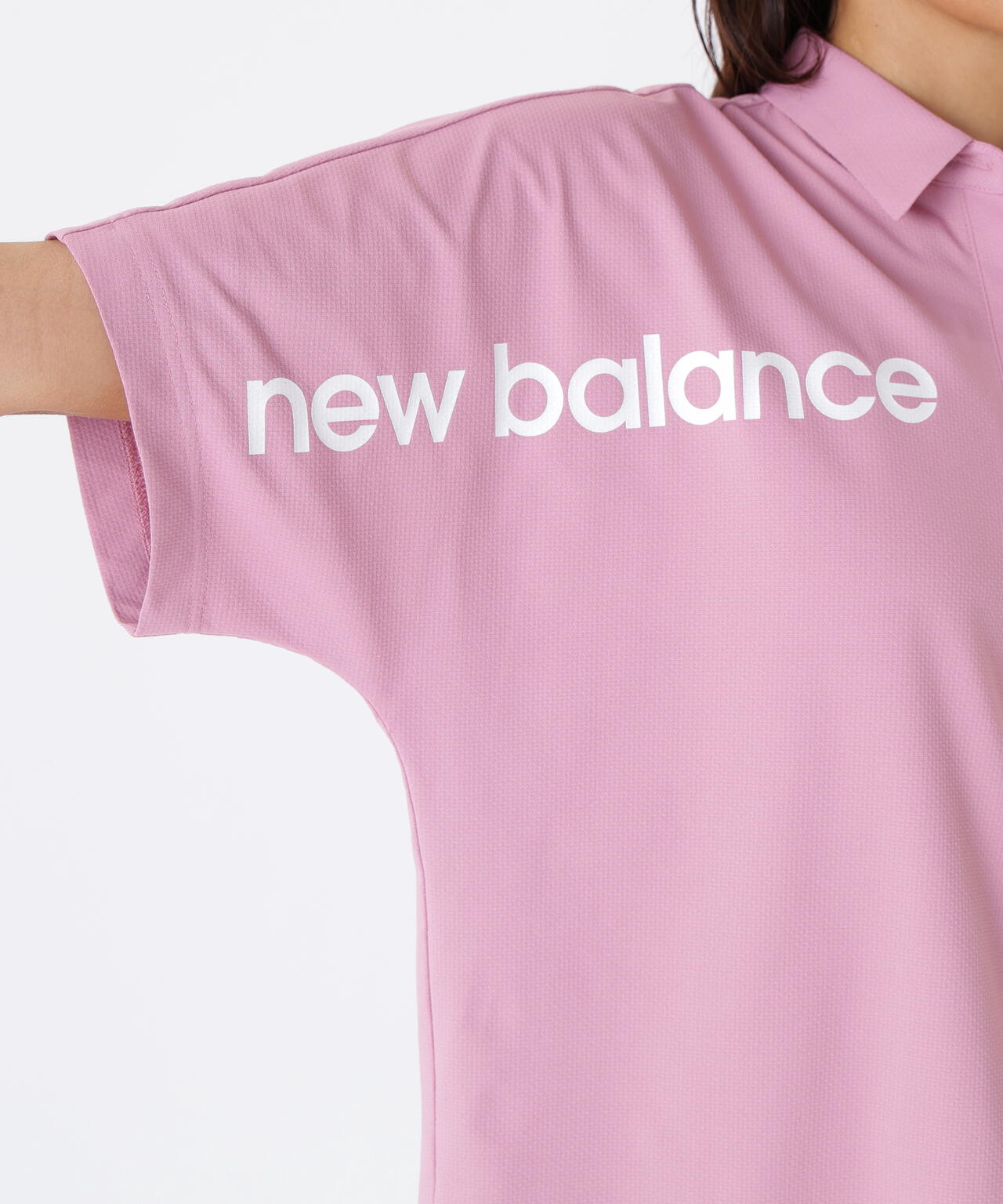 UV ハーフスリーブ カラーシャツ (WOMENS)