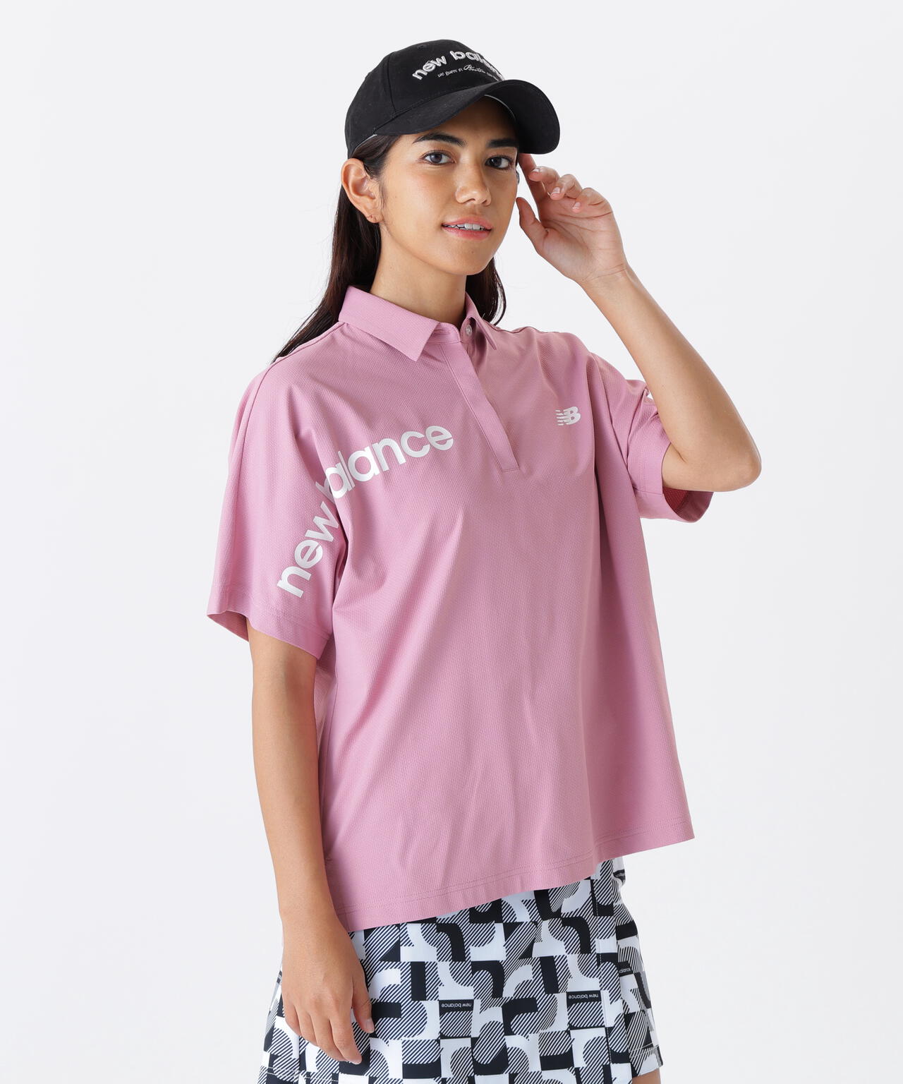 UV ハーフスリーブ カラーシャツ (WOMENS)