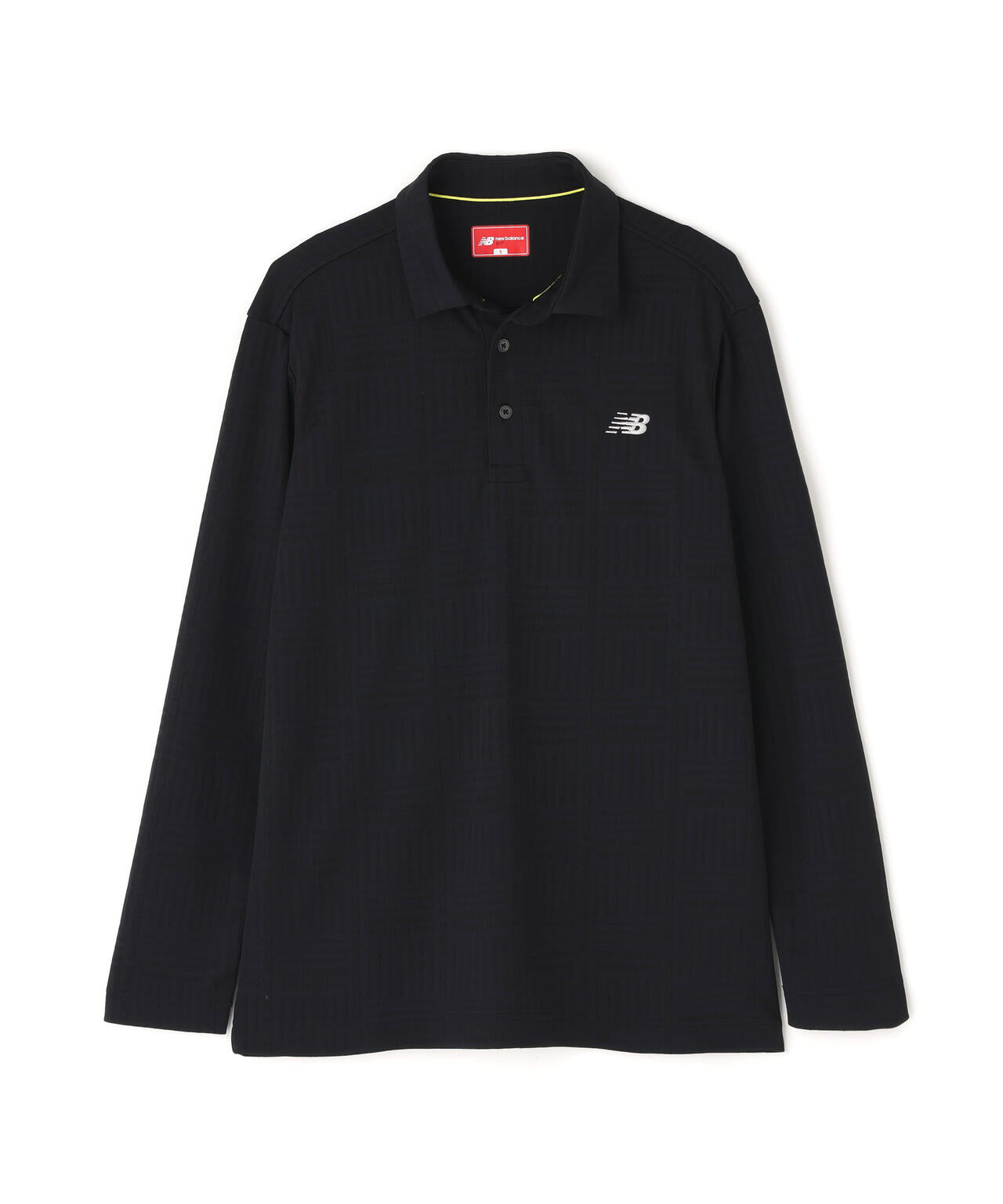 ロゴグレンチェック柄 ストレッチ 長袖 カラーシャツ (MENS)