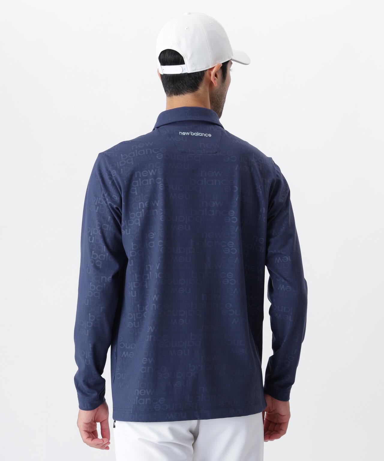 ニューバランス ゴルフ タートルネック 長袖 Tシャツ ロゴ 柄 4 ニューバランス ゴルフ タートルネック 長袖 Tシャツ ロゴ 柄 4