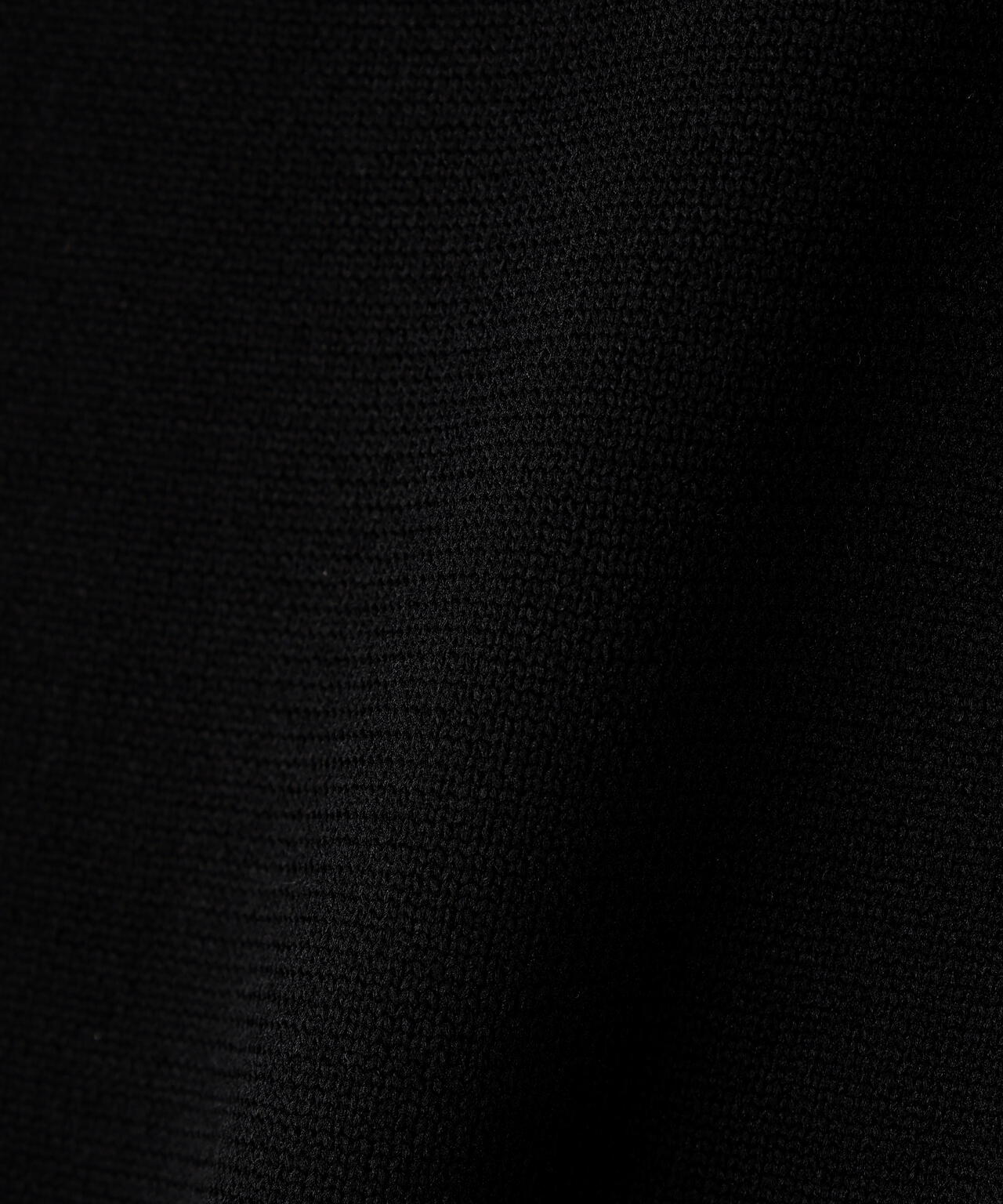 ロゴ×ボーダー ハーフジップ スタンドネック ニット プルオーバー (WOMENS)