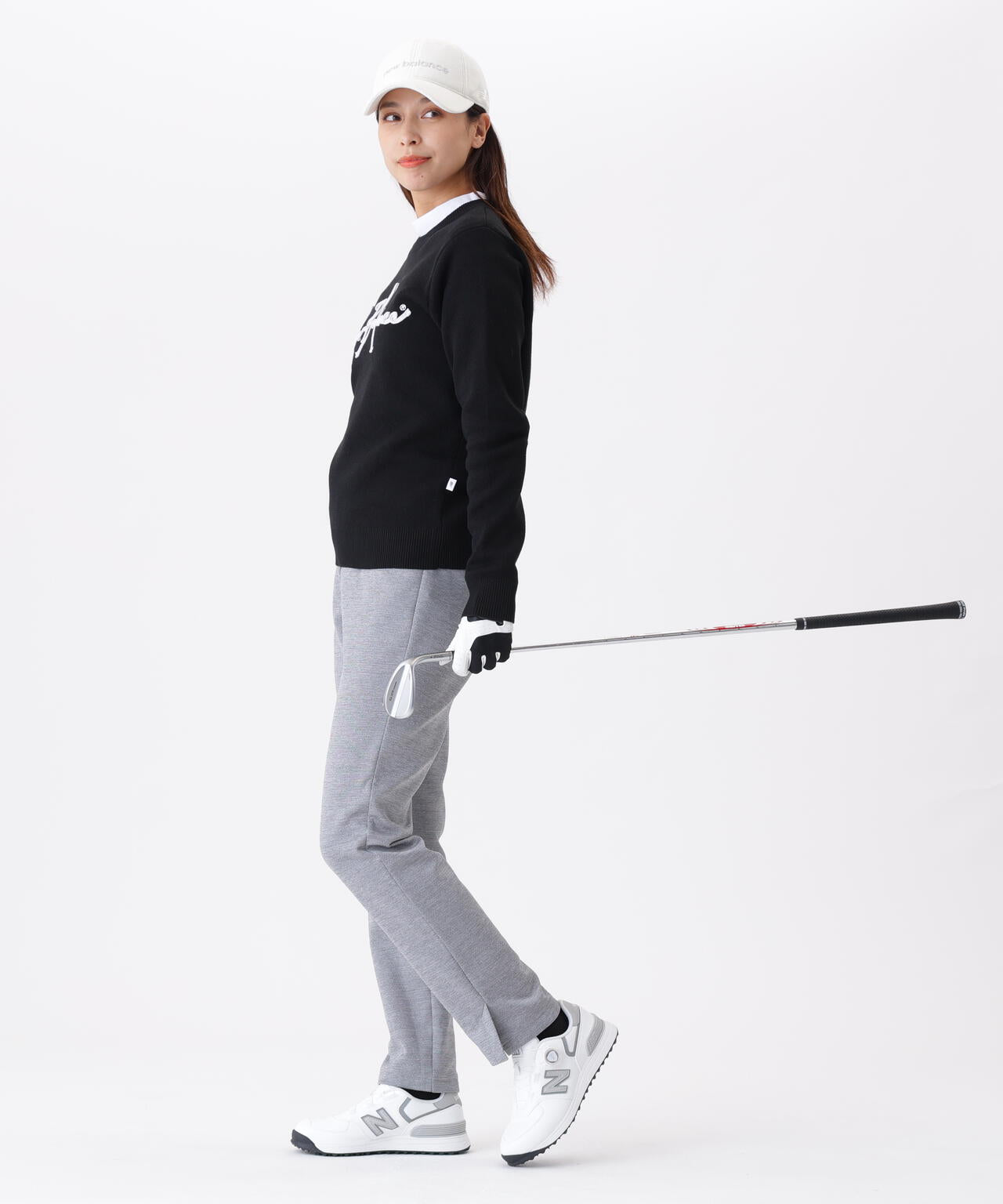 クルーネック ニット プルオーバー (WOMENS) | new balance golf