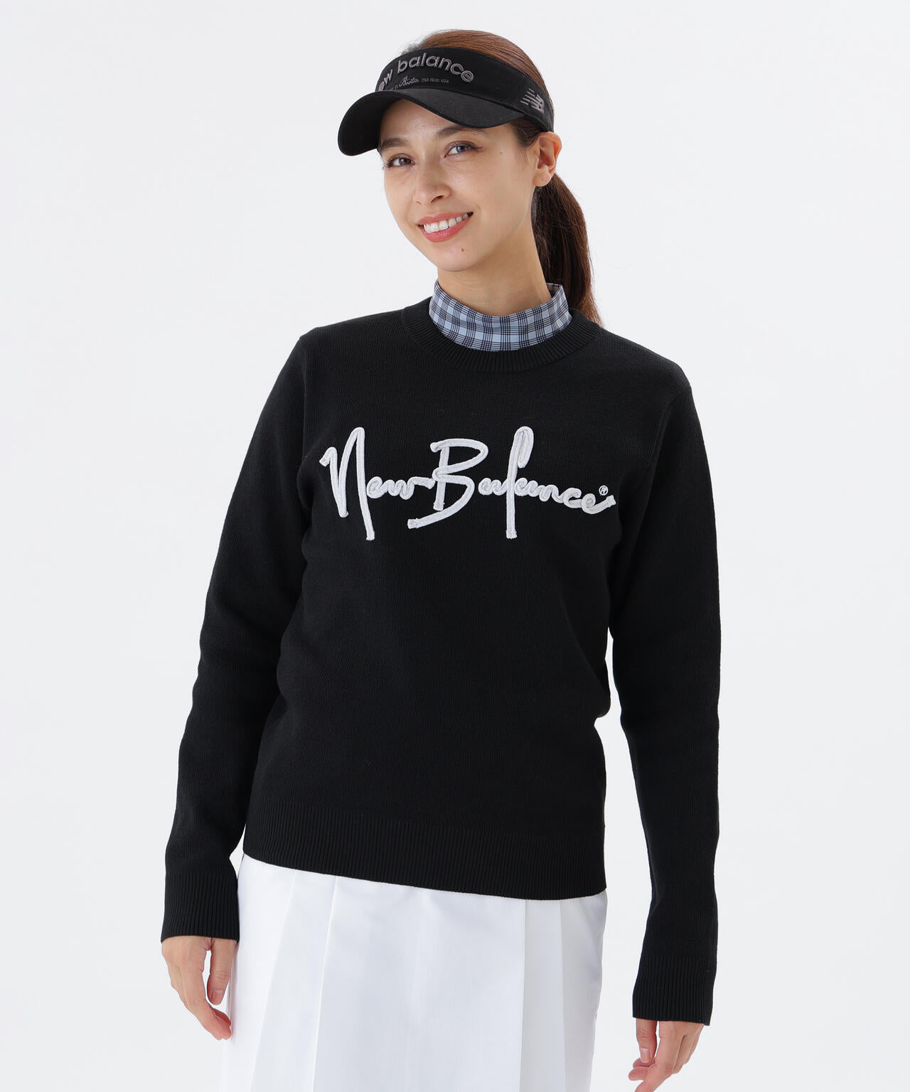 クルーネック ニット プルオーバー (WOMENS)