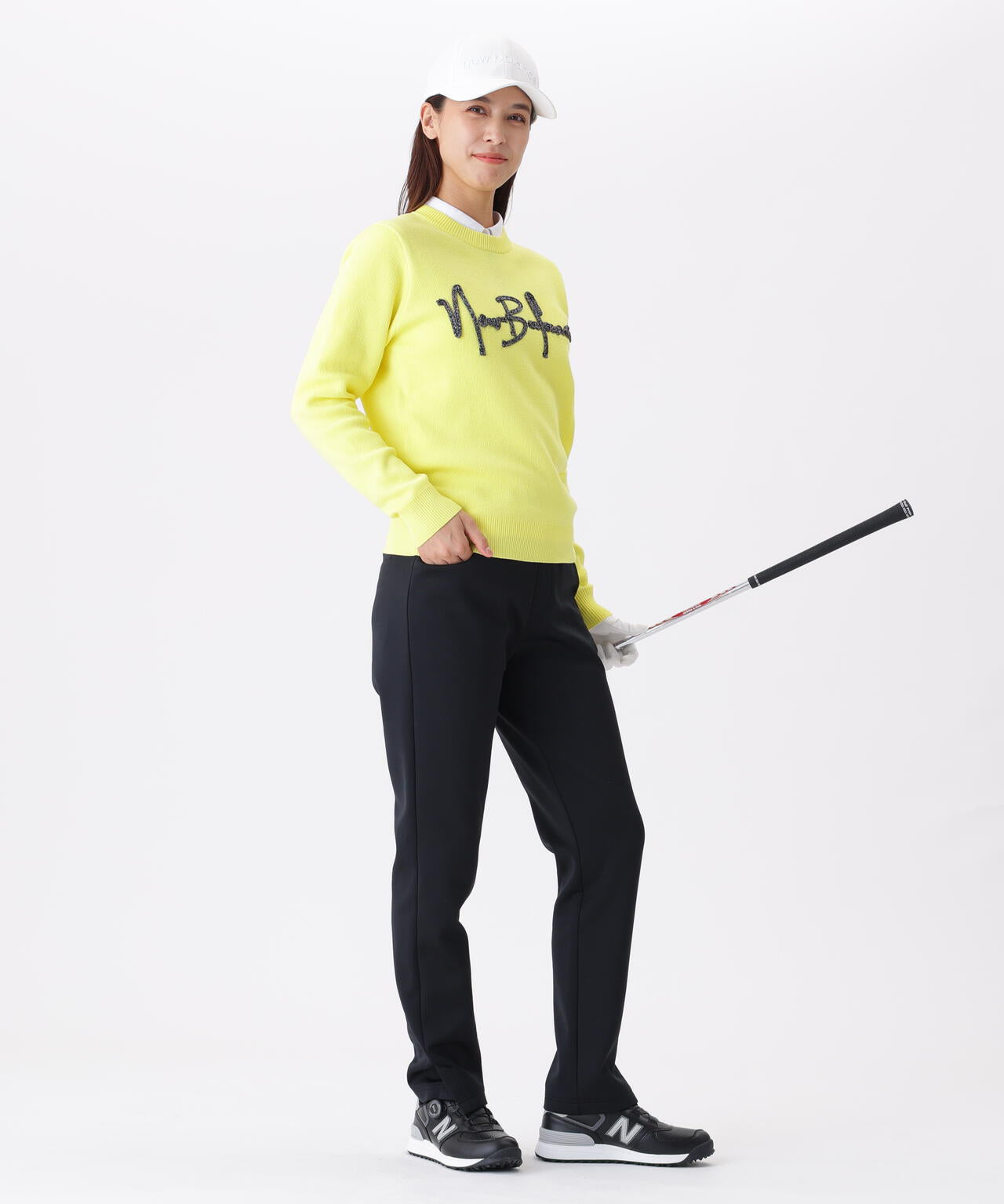 クルーネック ニット プルオーバー (WOMENS)