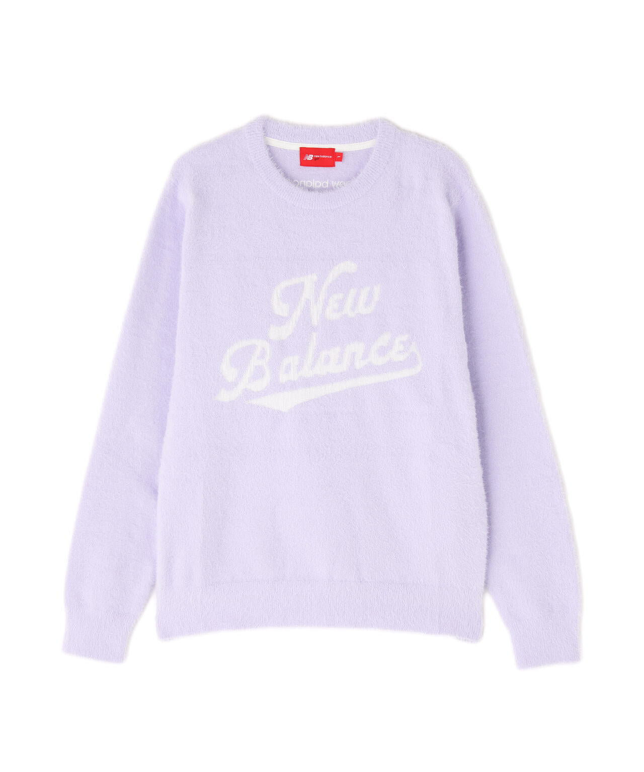 スクリプトロゴ フェザーヤーン クルーネック ニット プルオーバー (WOMENS)