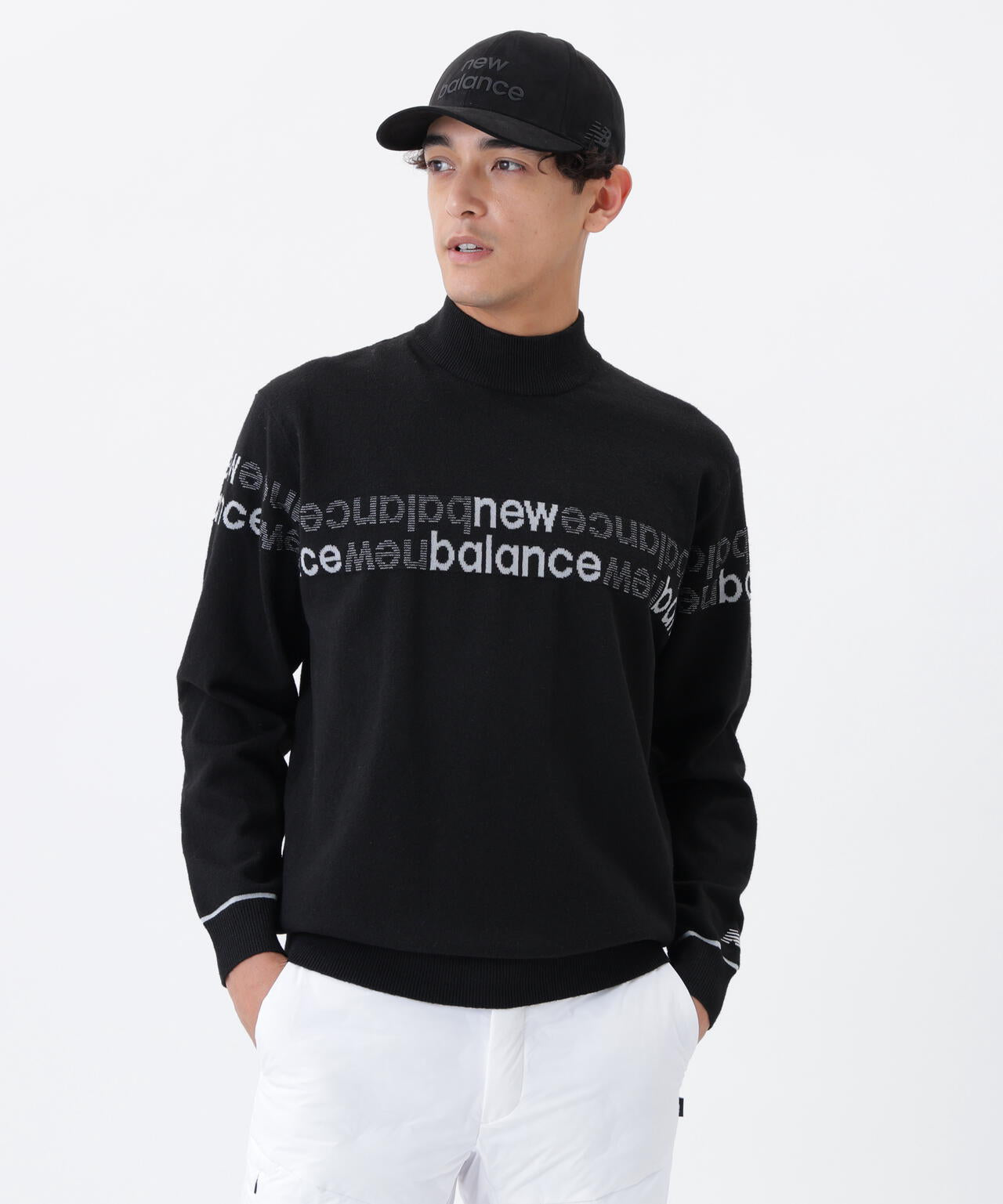 New Balance Golf ニューバランスゴルフ　ハイネック　ニット　1 保温 ハイネック ニット プルオーバー (MENS) | new balance golf