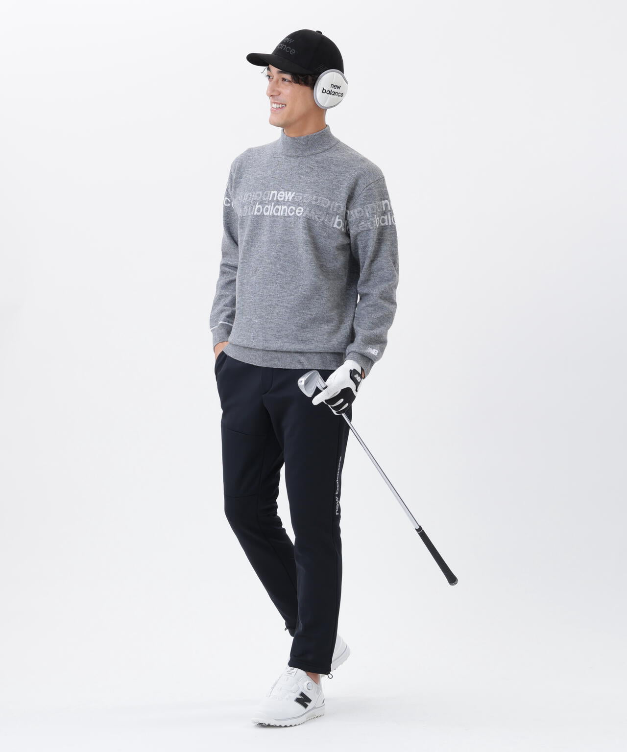 保温 ハイネック ニット プルオーバー (MENS) | new balance golf