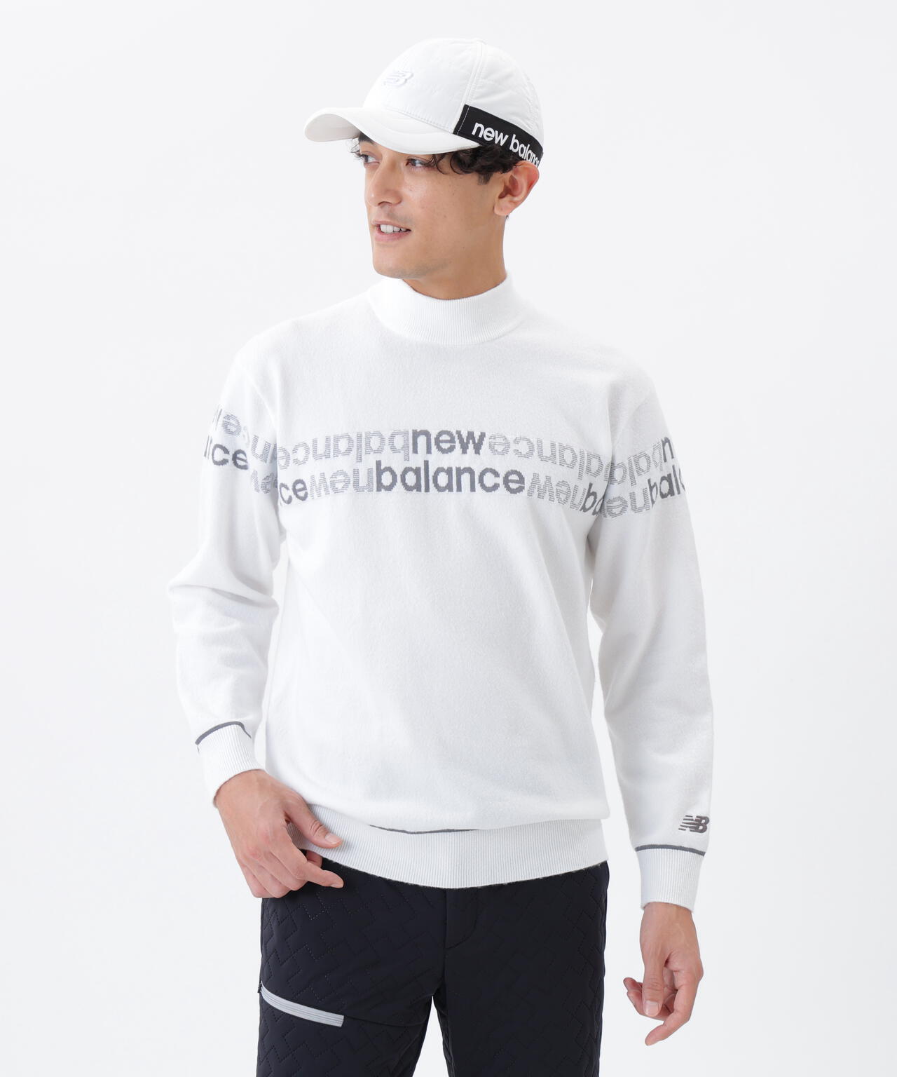 保温 ハイネック ニット プルオーバー (MENS)